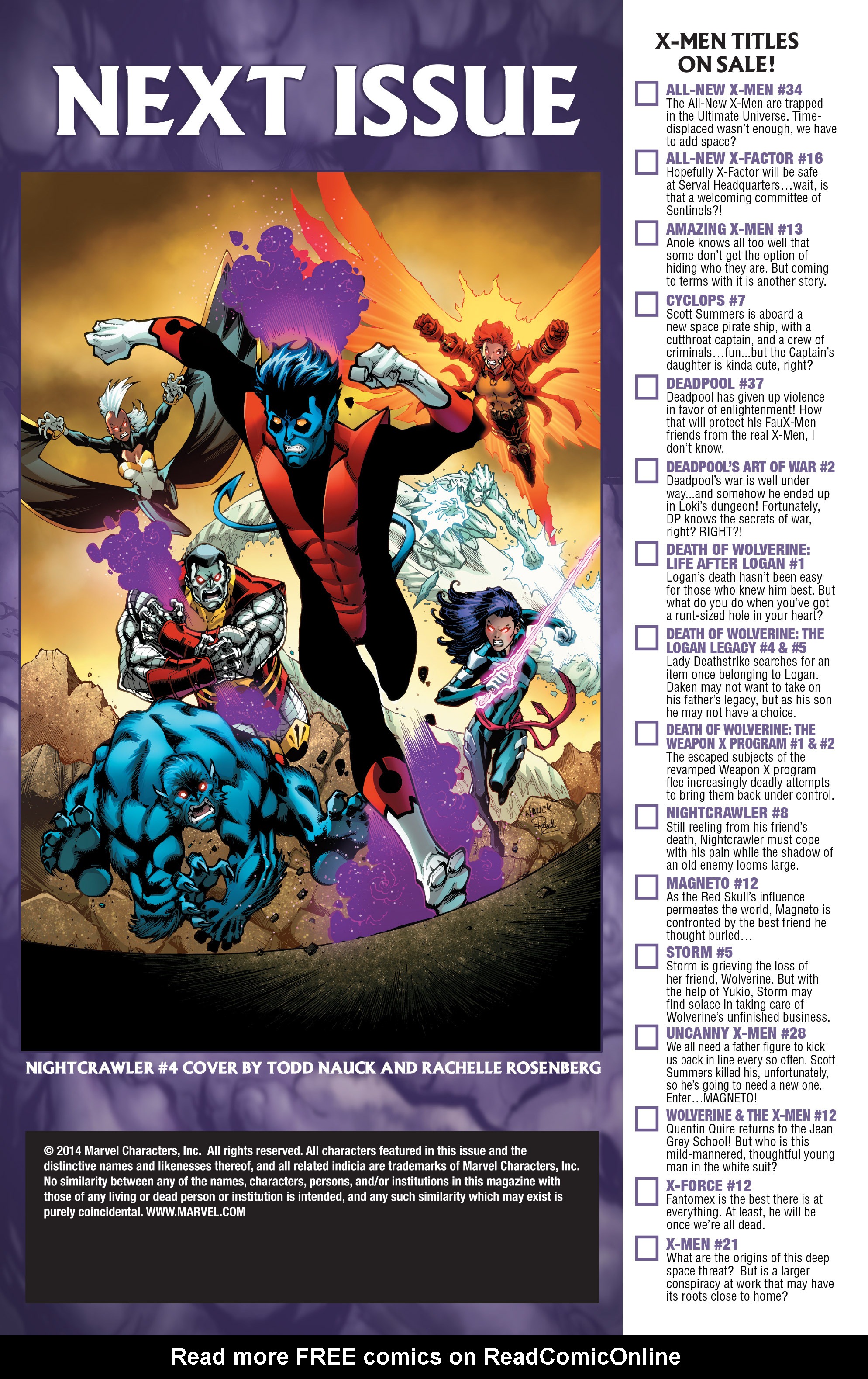 Read online Nightcrawler (2014) comic -  Issue #8 - 21