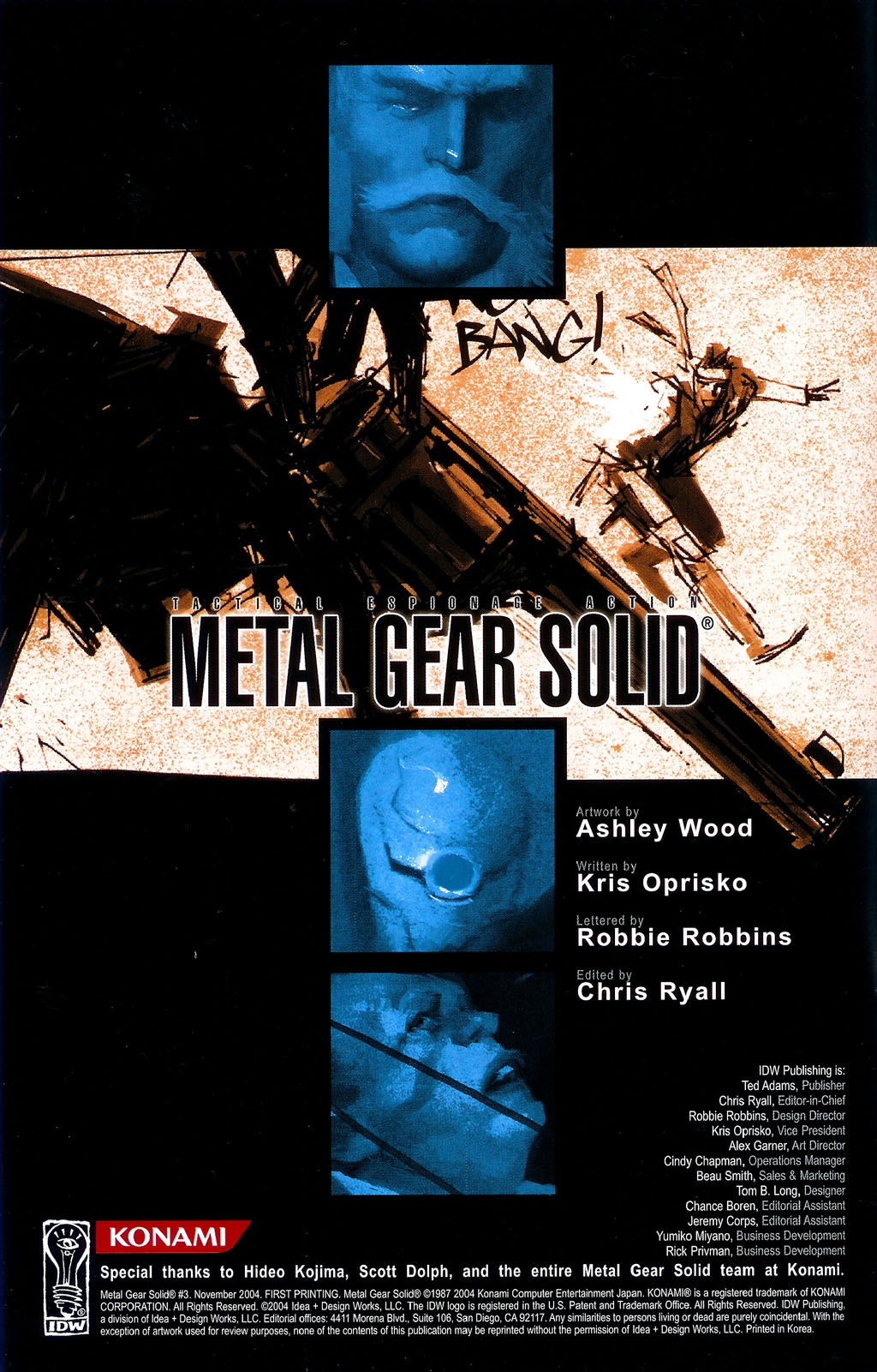 Read online Metal Gear Solid comic -  Issue #3 - 2