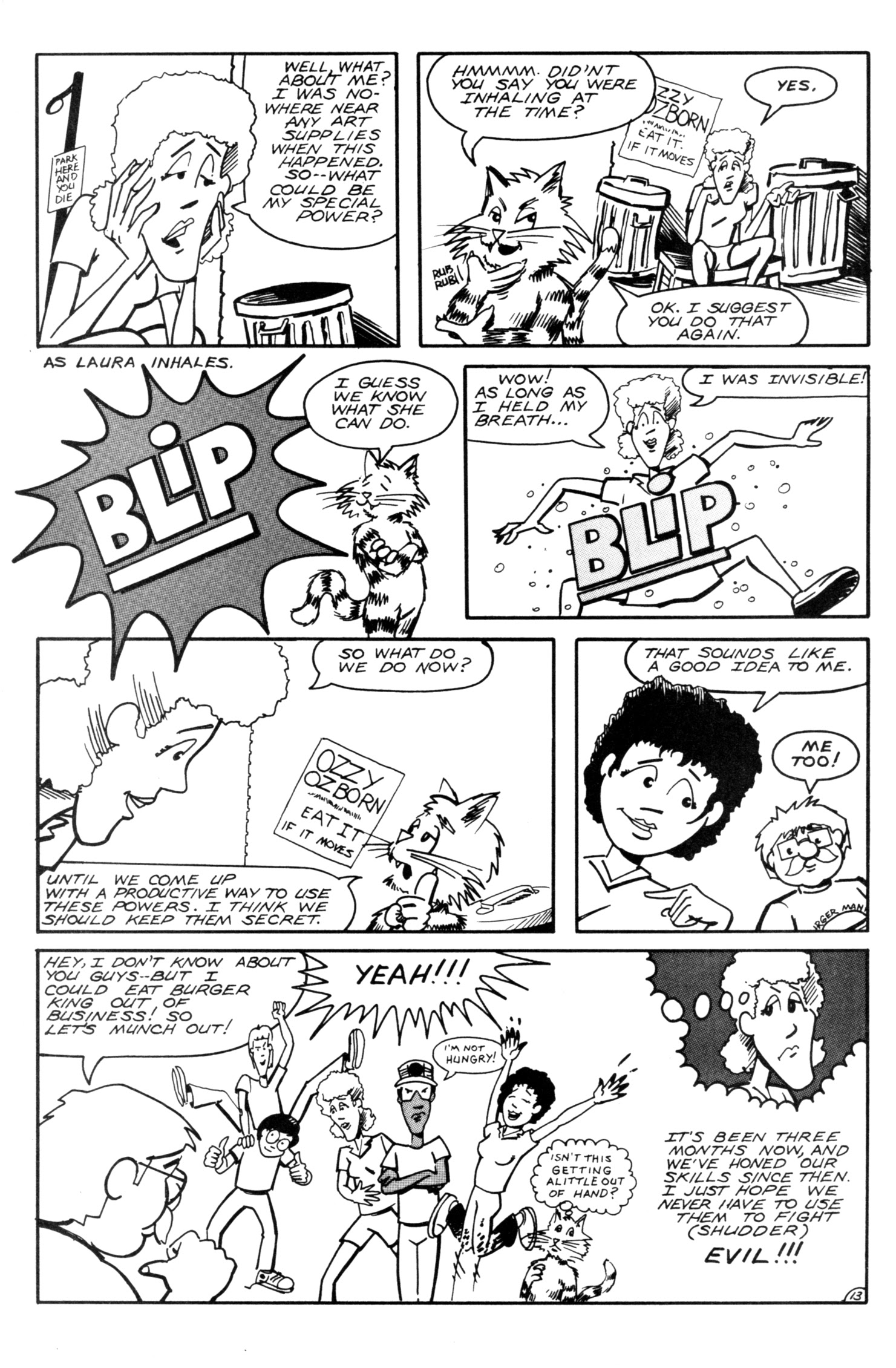 Read online Blip and the C.C.A.D.S. comic -  Issue #1 - 16