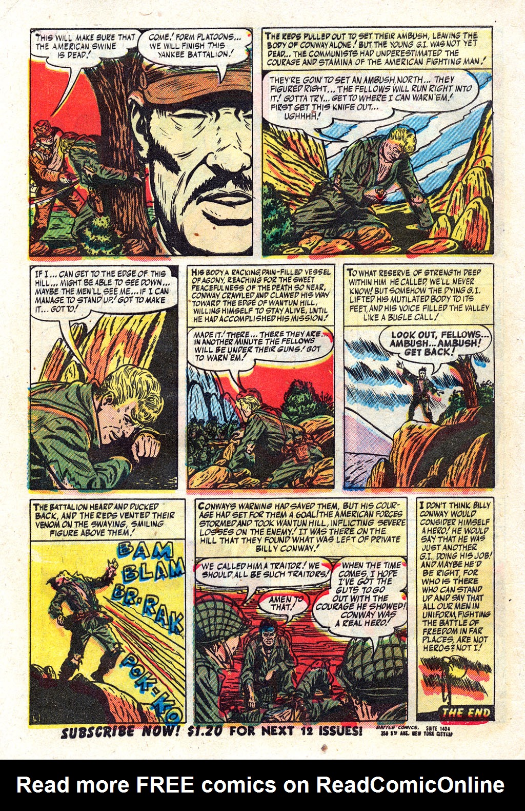 Read online Battle comic -  Issue #5 - 32