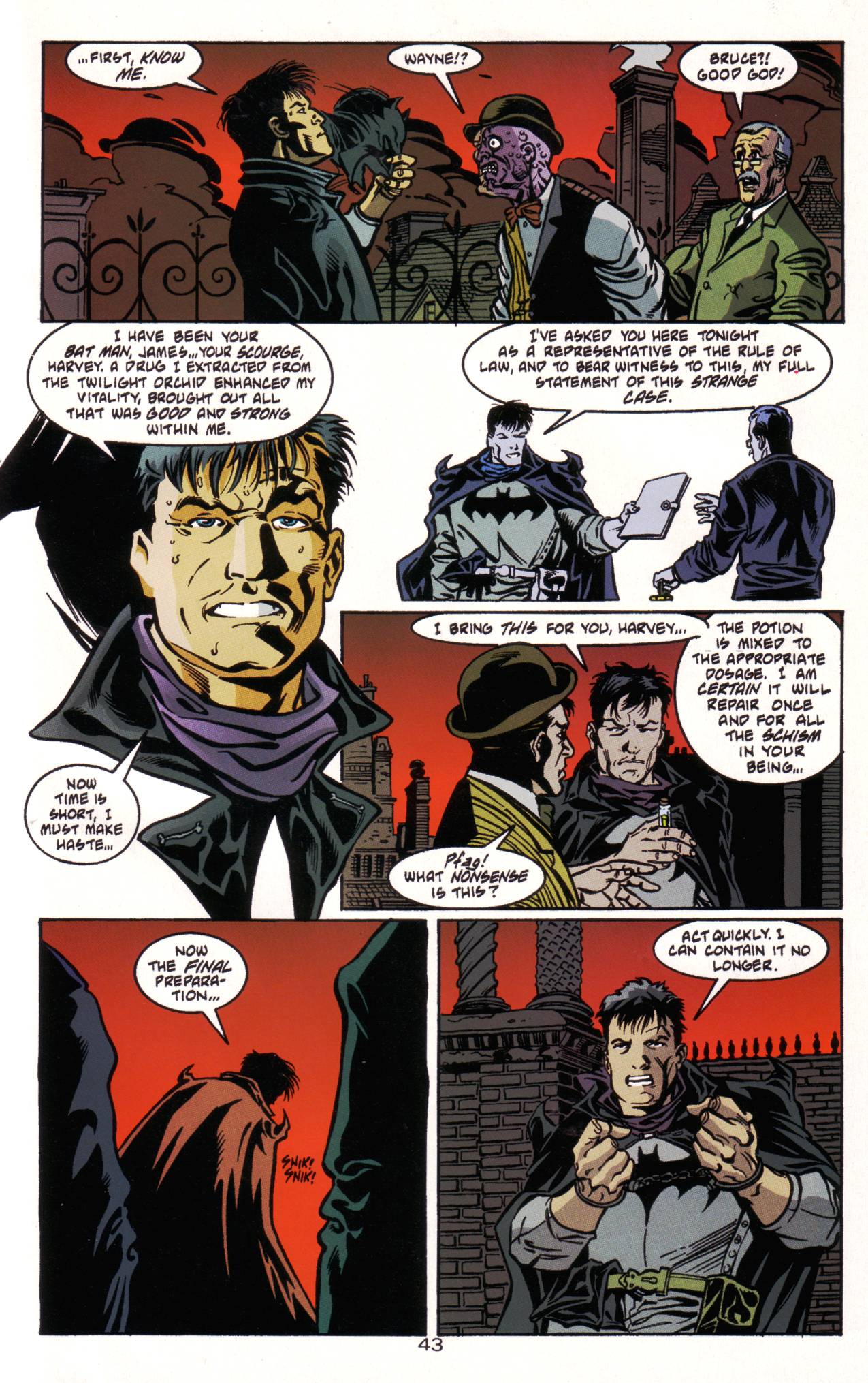 Read online Batman: Two Faces comic -  Issue # Full - 44