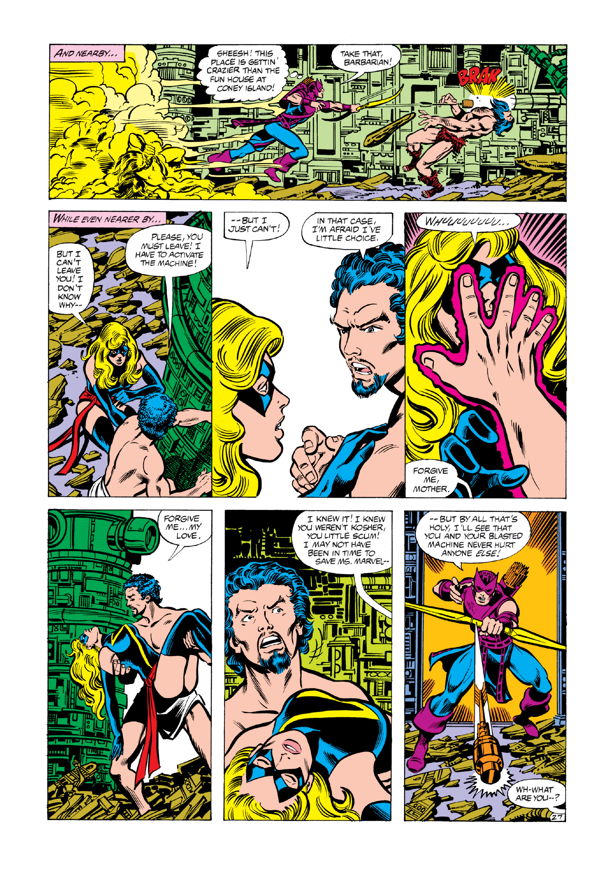 Read online Marvel Masterworks: The Avengers comic -  Issue # TPB 19 (Part 3) - 37