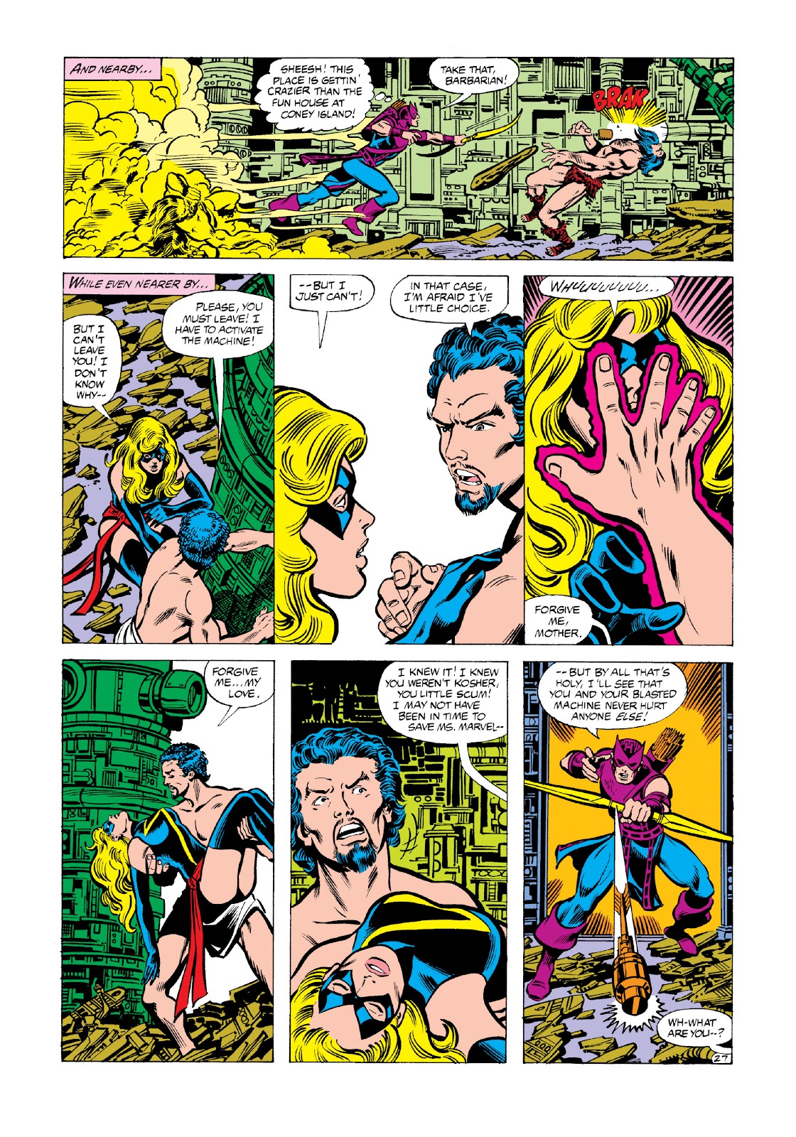 Marvel Masterworks: The Avengers issue TPB 19 (Part 3) - Page 37