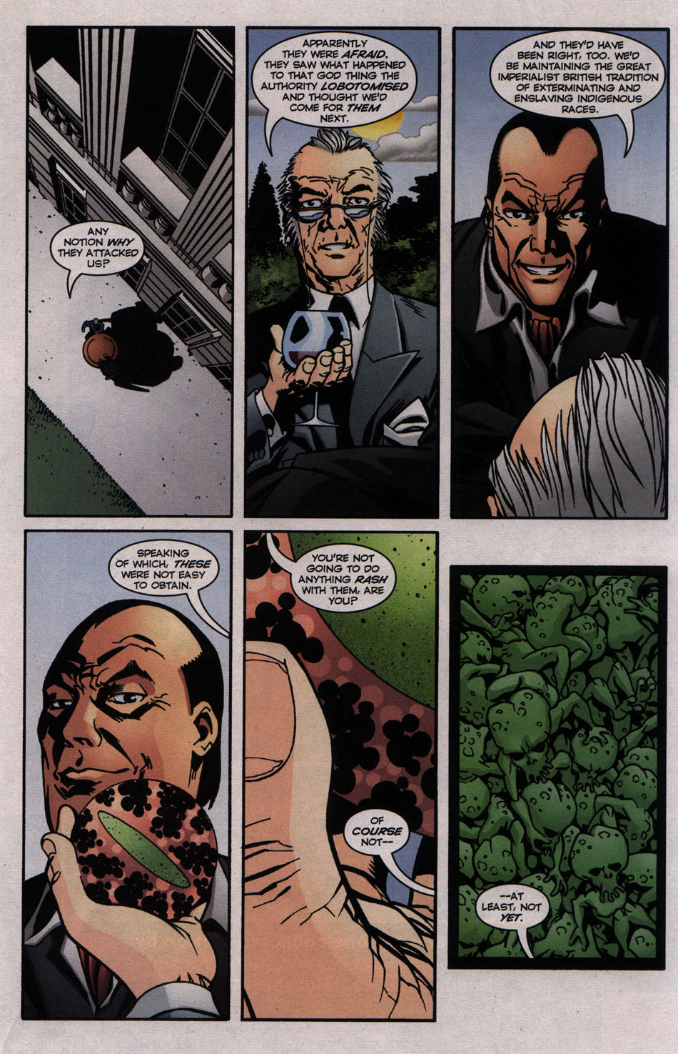 Read online The Establishment comic -  Issue #7 - 23