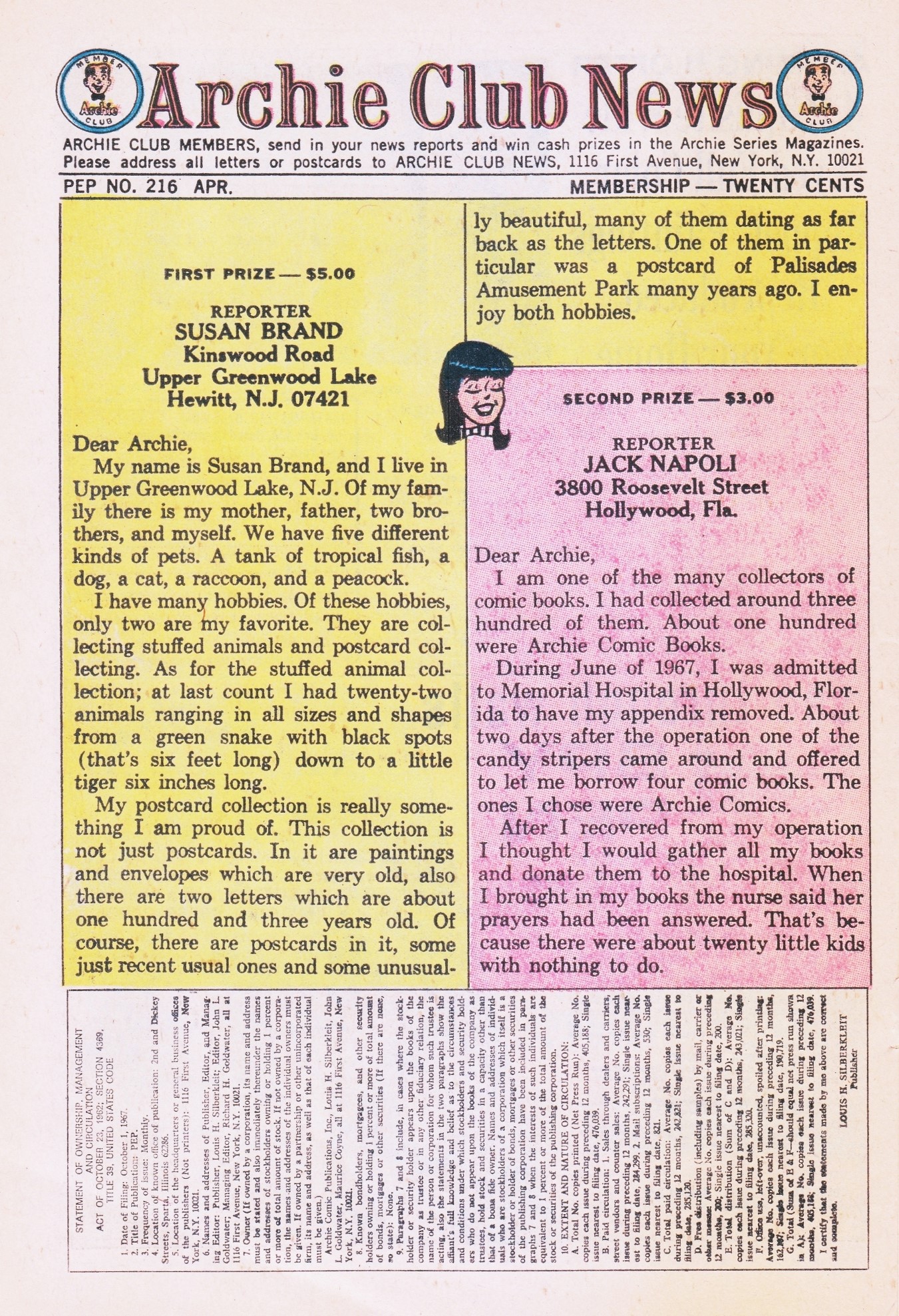 Read online Pep Comics comic -  Issue #216 - 26