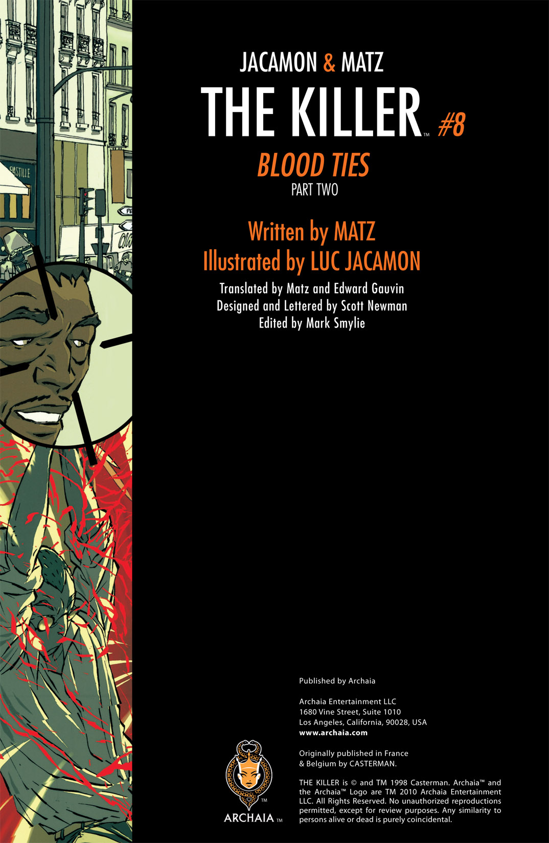 Read online The Killer comic -  Issue # TPB 2 - 102