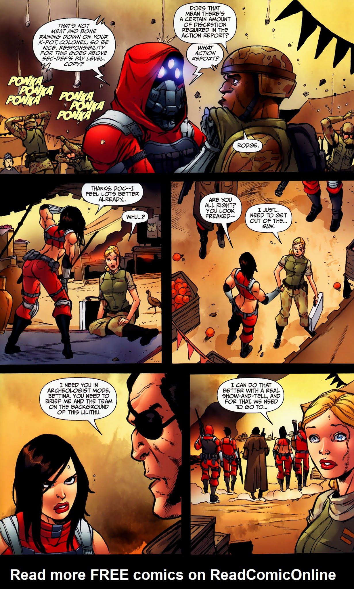 Read online Spooks: Omega Team comic -  Issue #1 - 19