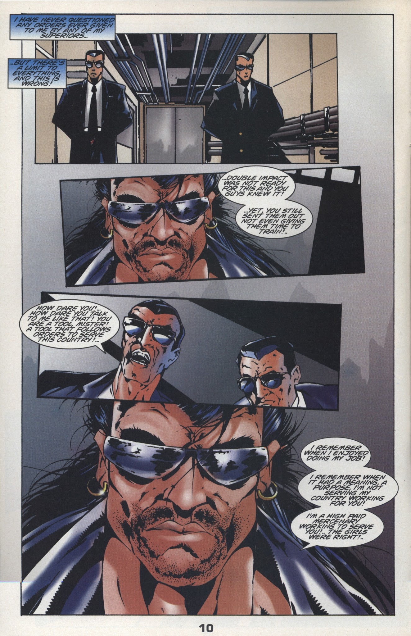 Read online Double Impact comic -  Issue #2 - 10
