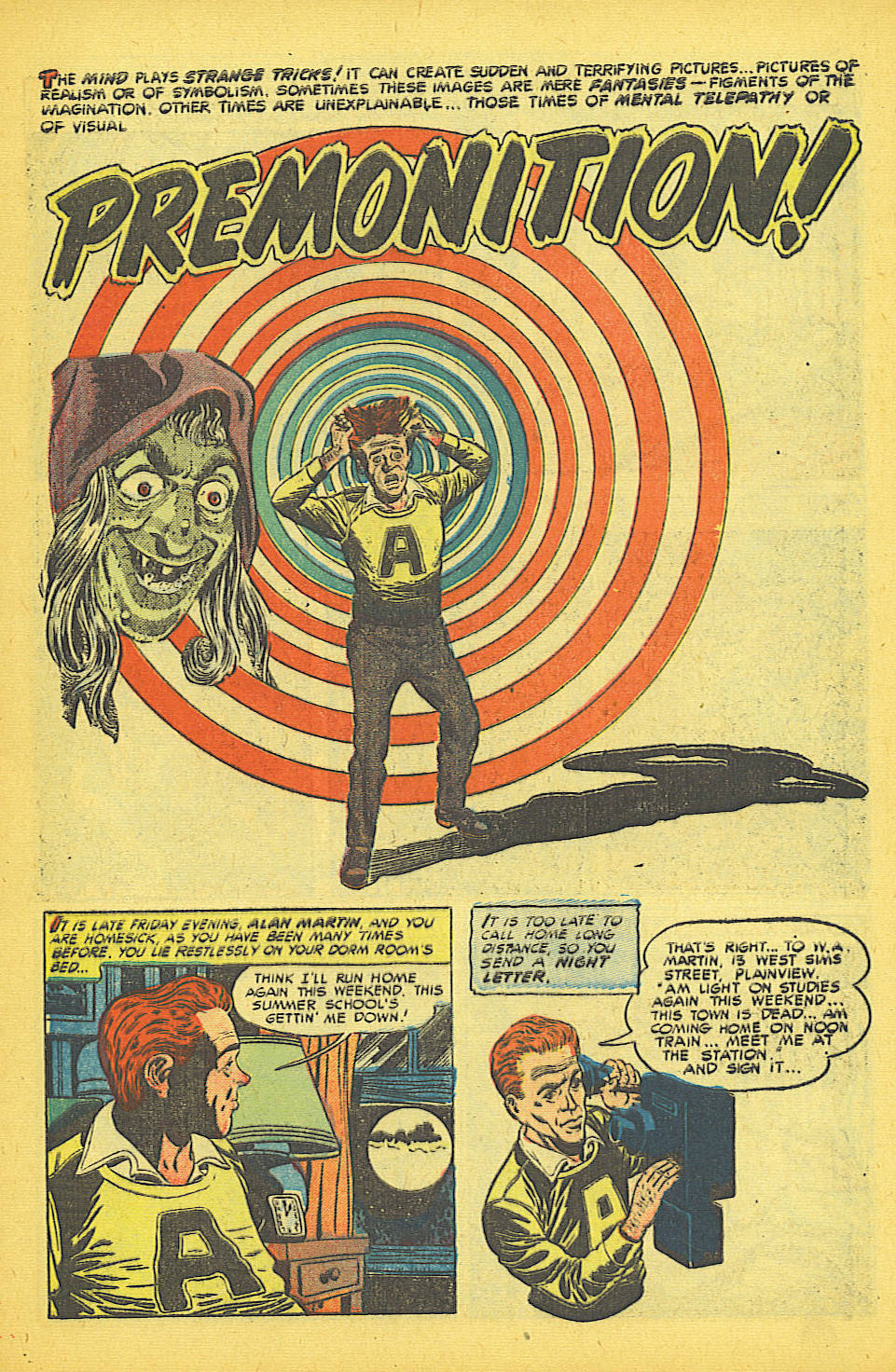 Read online Weird Mysteries (1952) comic -  Issue #8 - 9