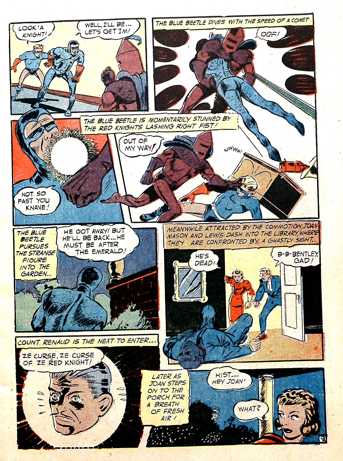 Read online The Blue Beetle comic -  Issue #18 - 11