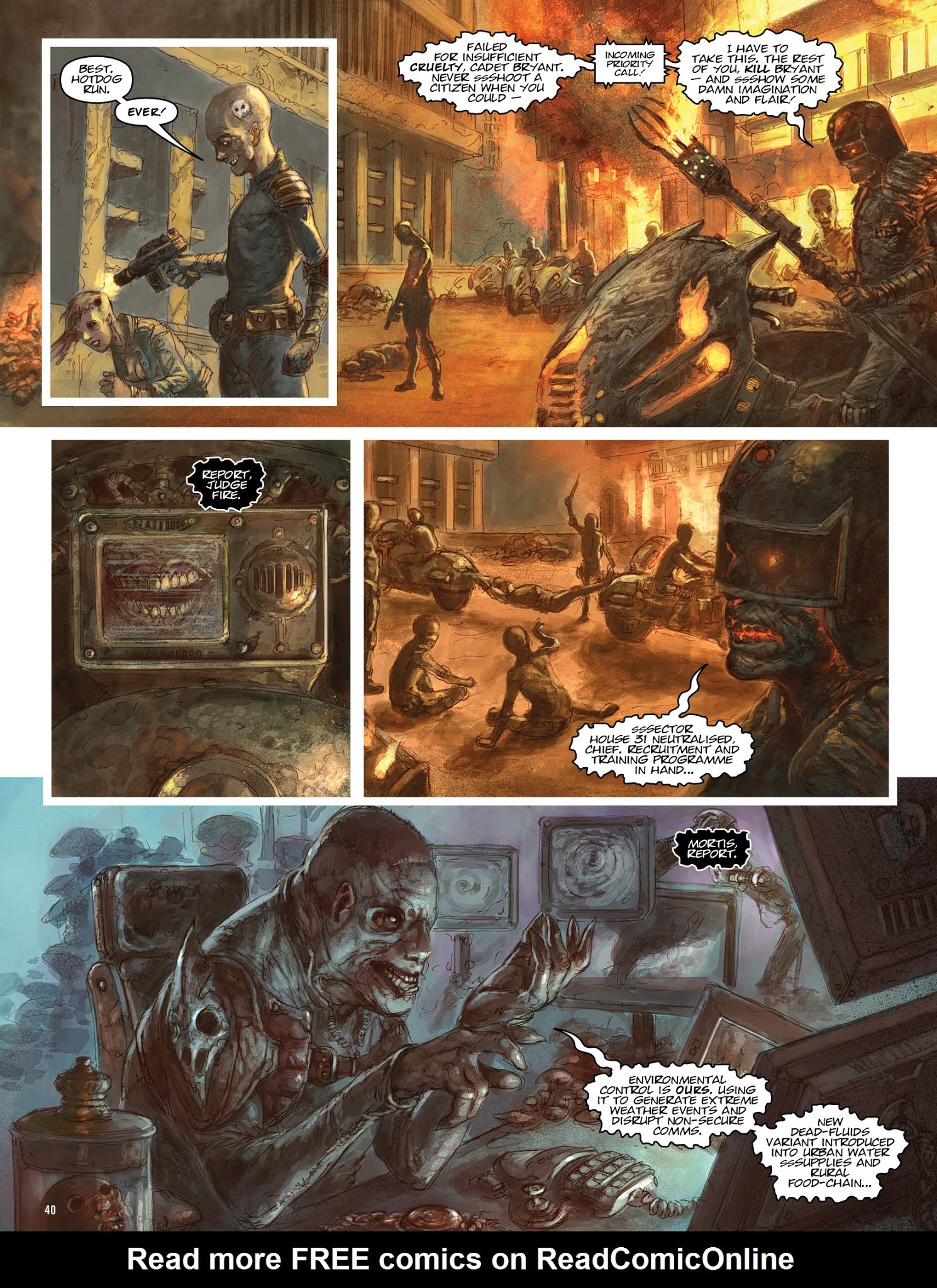 Read online The Dark Judges: The Fall of Deadworld comic -  Issue # TPB - 41
