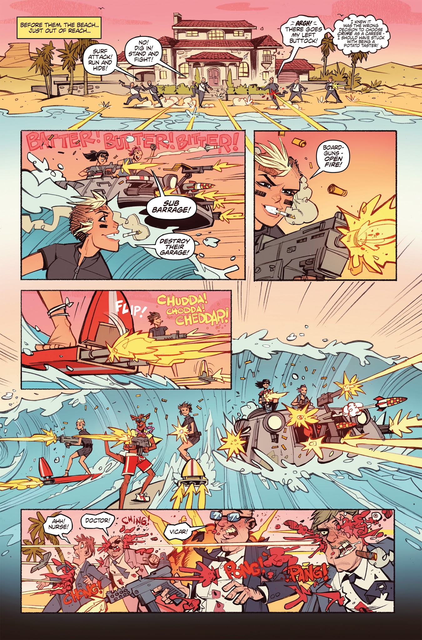 Read online The Wonderful World of Tank Girl comic -  Issue #1 - 10