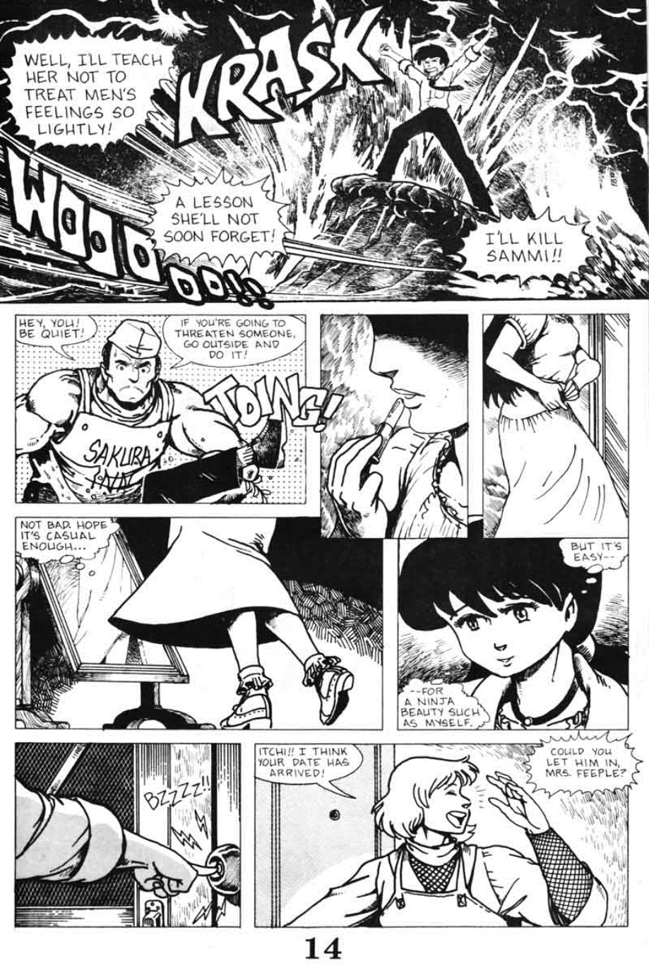 Read online Ninja High School (1986) comic -  Issue #6 - 16