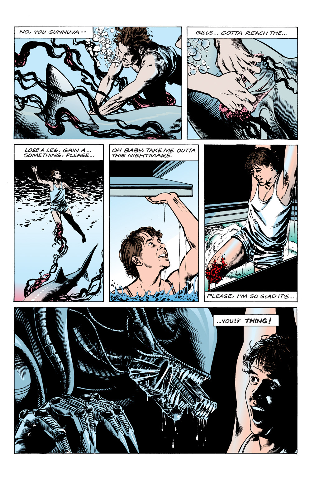 Read online Aliens: Horror Show comic -  Issue # Full - 6