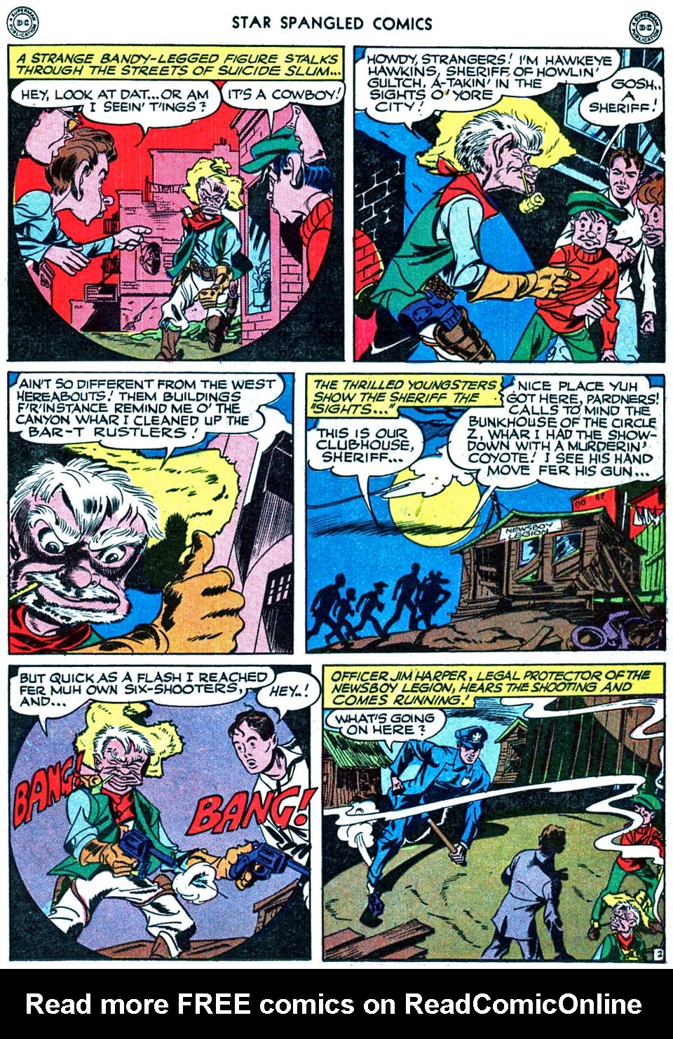 Read online Star Spangled Comics comic -  Issue #36 - 21