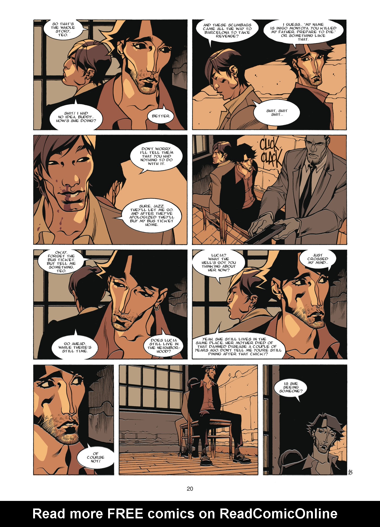 Read online Jazz Maynard comic -  Issue #1 - 20