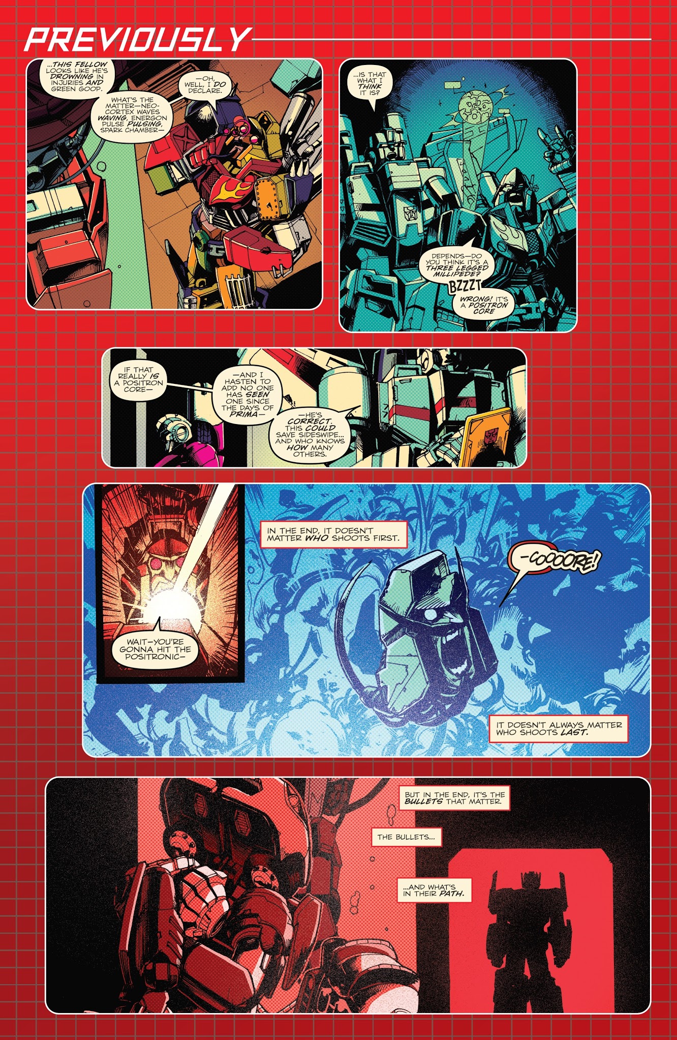 Read online Optimus Prime comic -  Issue #9 - 3