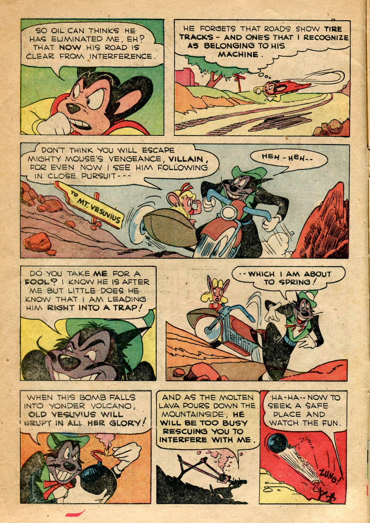 Read online Paul Terry's Mighty Mouse Comics comic -  Issue #19 - 8