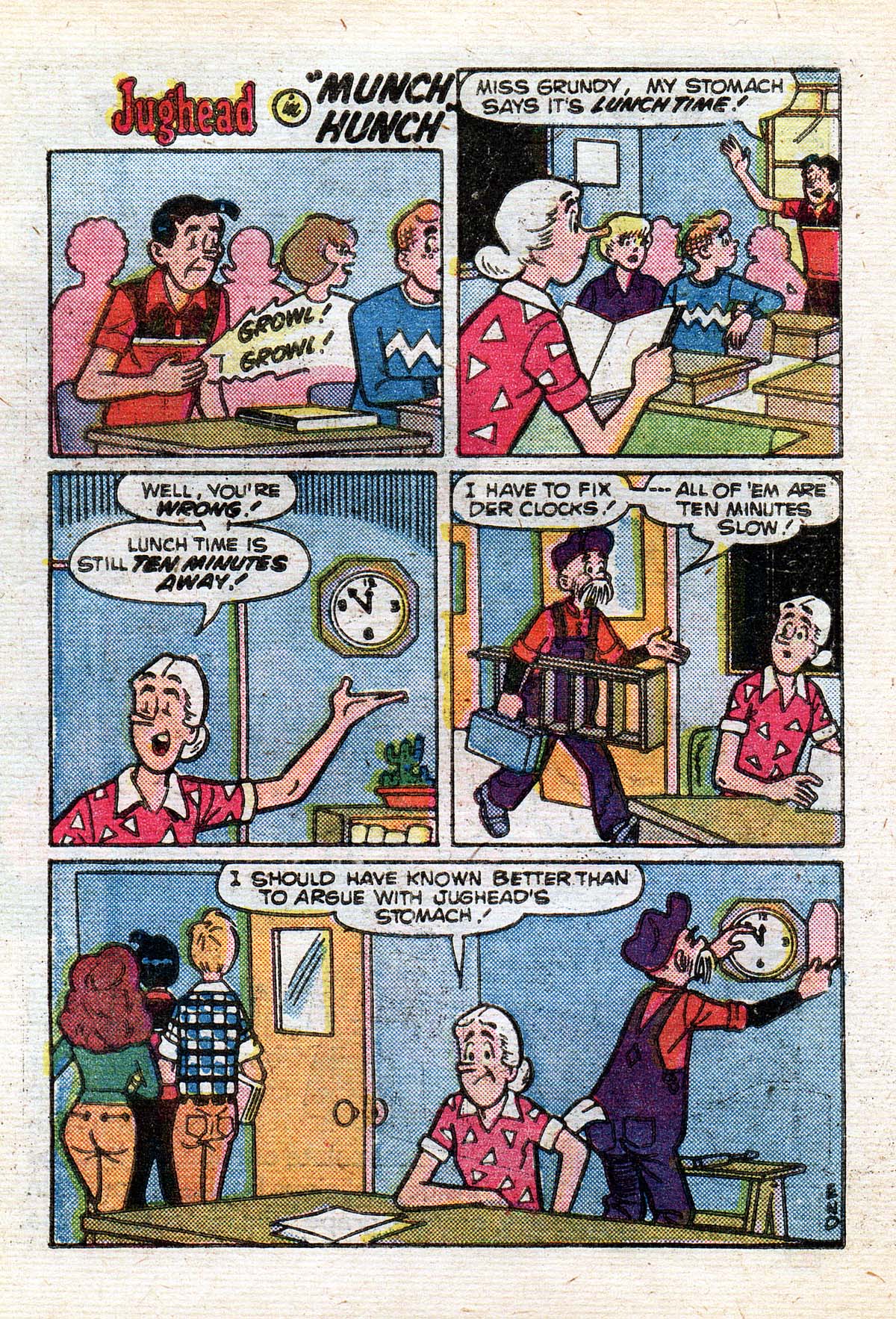 Read online Jughead Jones Comics Digest comic -  Issue #40 - 9