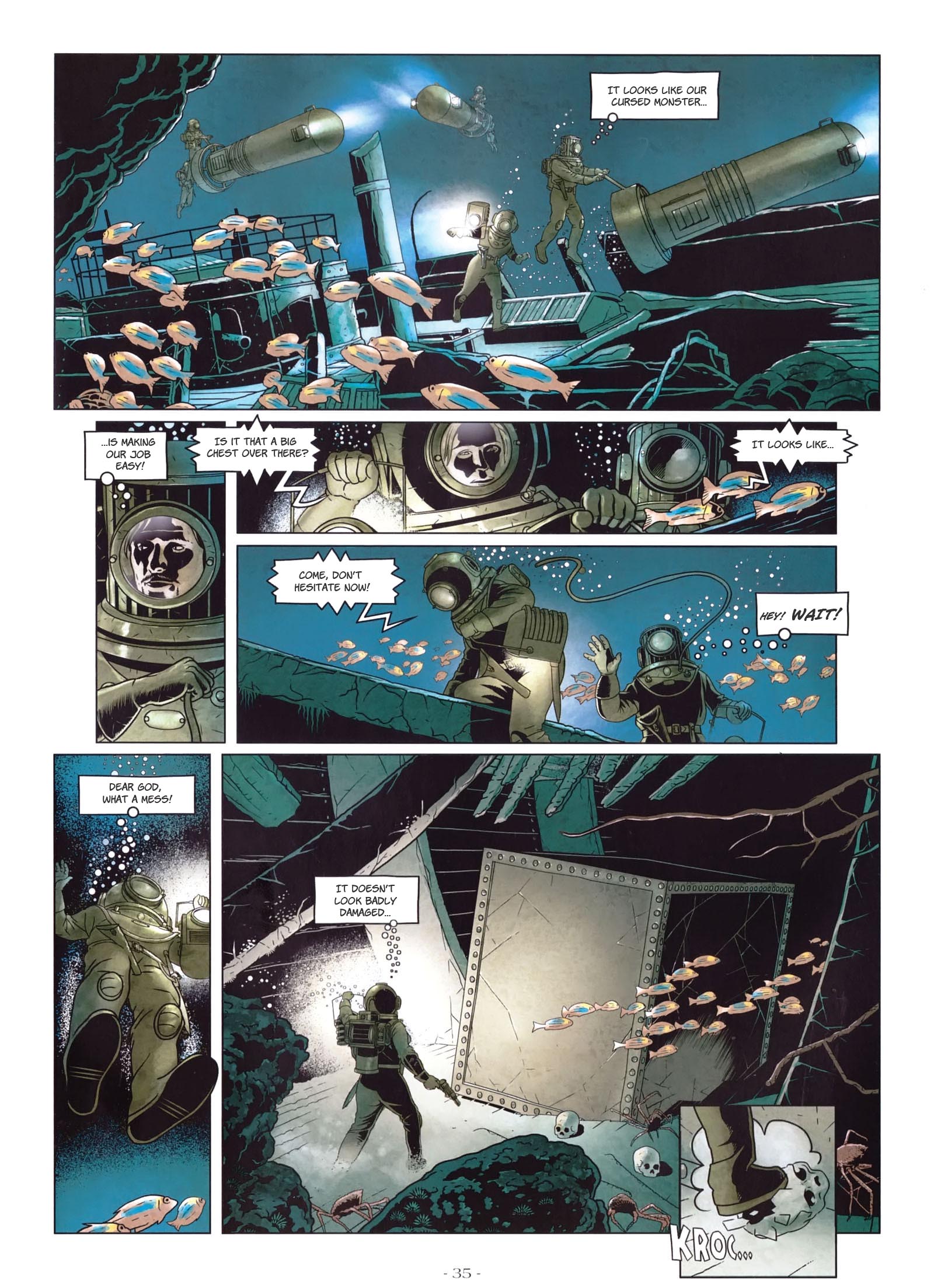 Read online 20 000 Centuries Under the Sea comic -  Issue #1 - 36