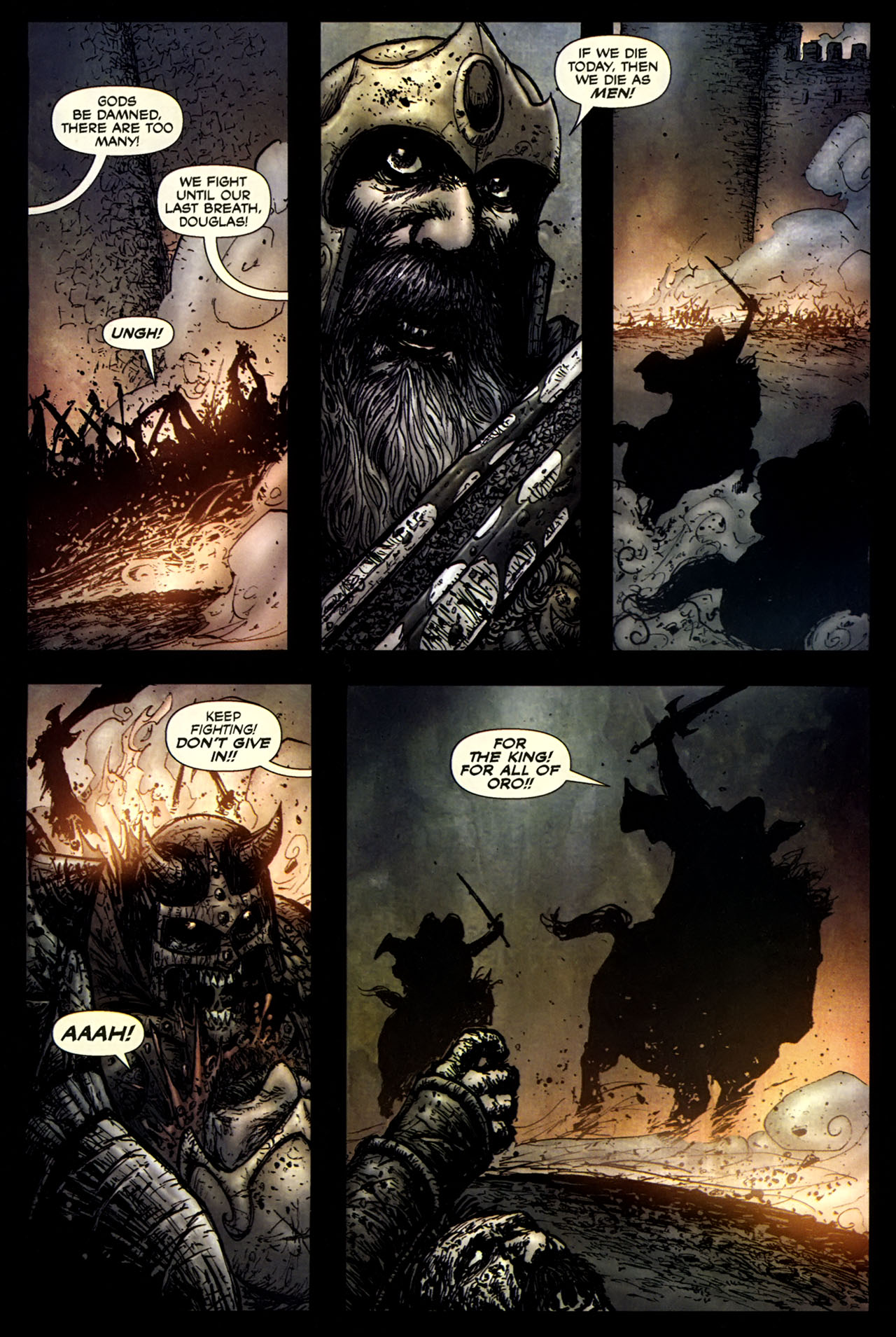 Read online Frank Frazetta's Death Dealer comic -  Issue #6 - 8