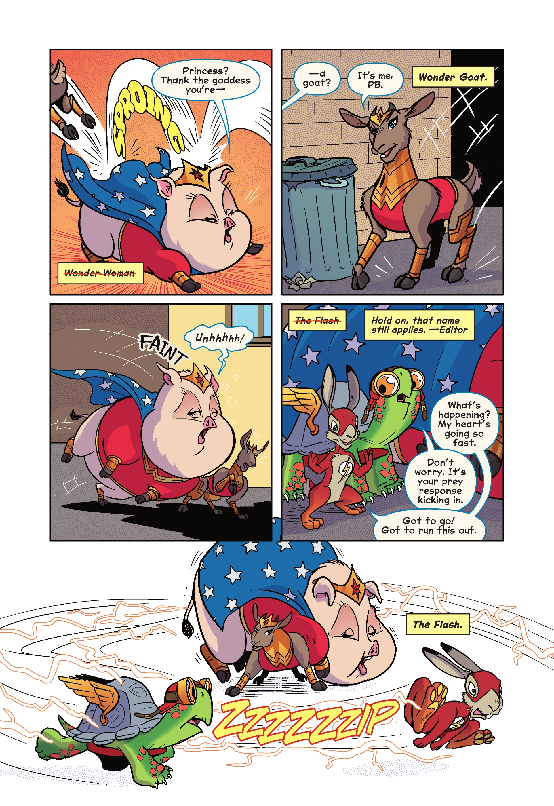 Read online DC League of Super-Pets: The Great Mxy-Up comic -  Issue # TPB (Part 1) - 60