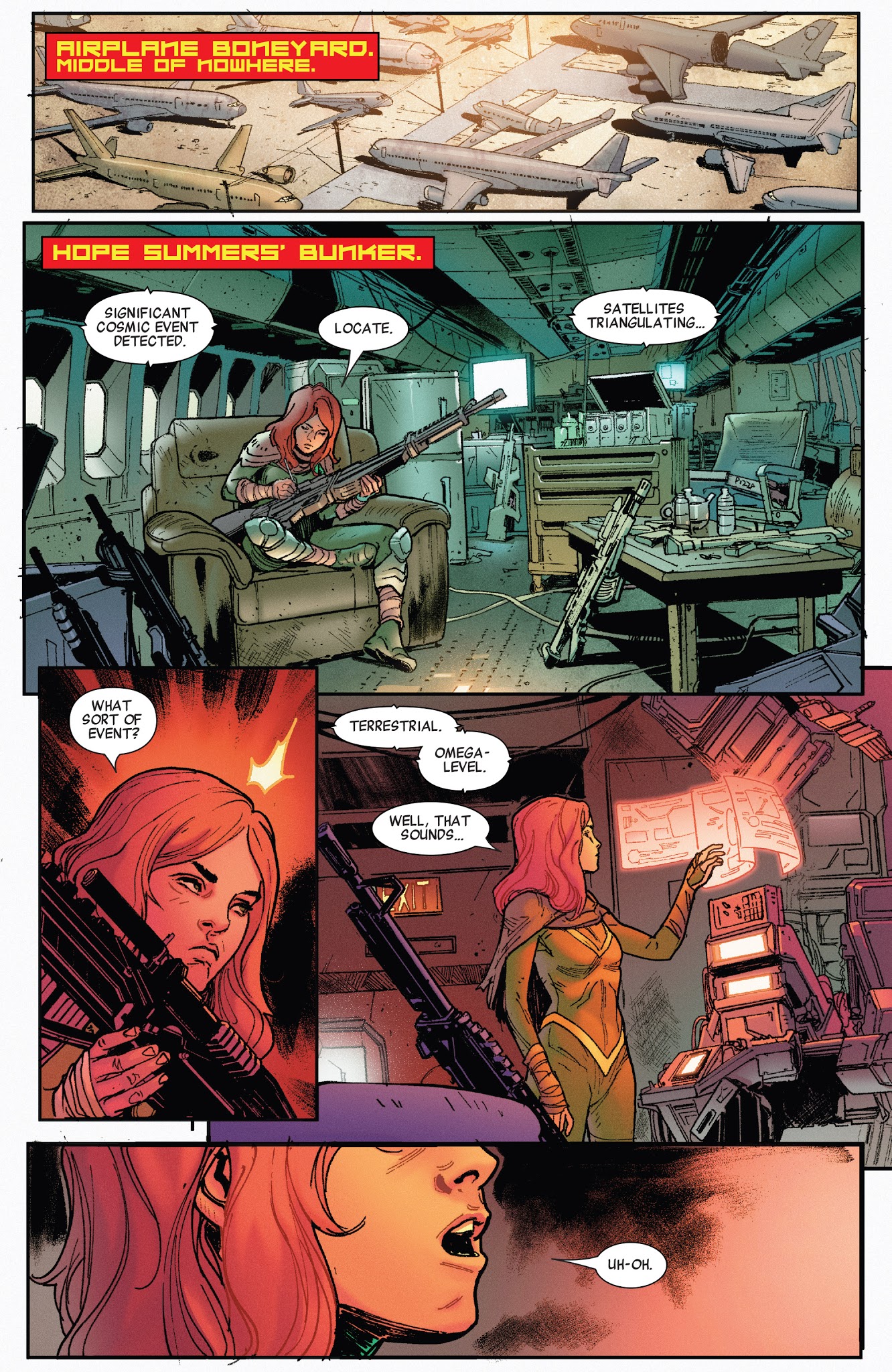 Read online Jean Grey comic -  Issue #9 - 9