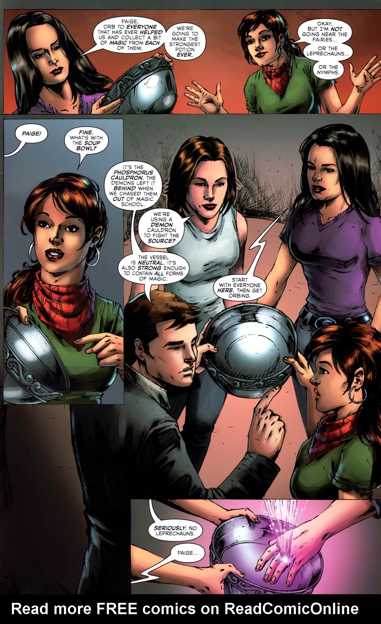 Read online Charmed comic -  Issue #5 - 5