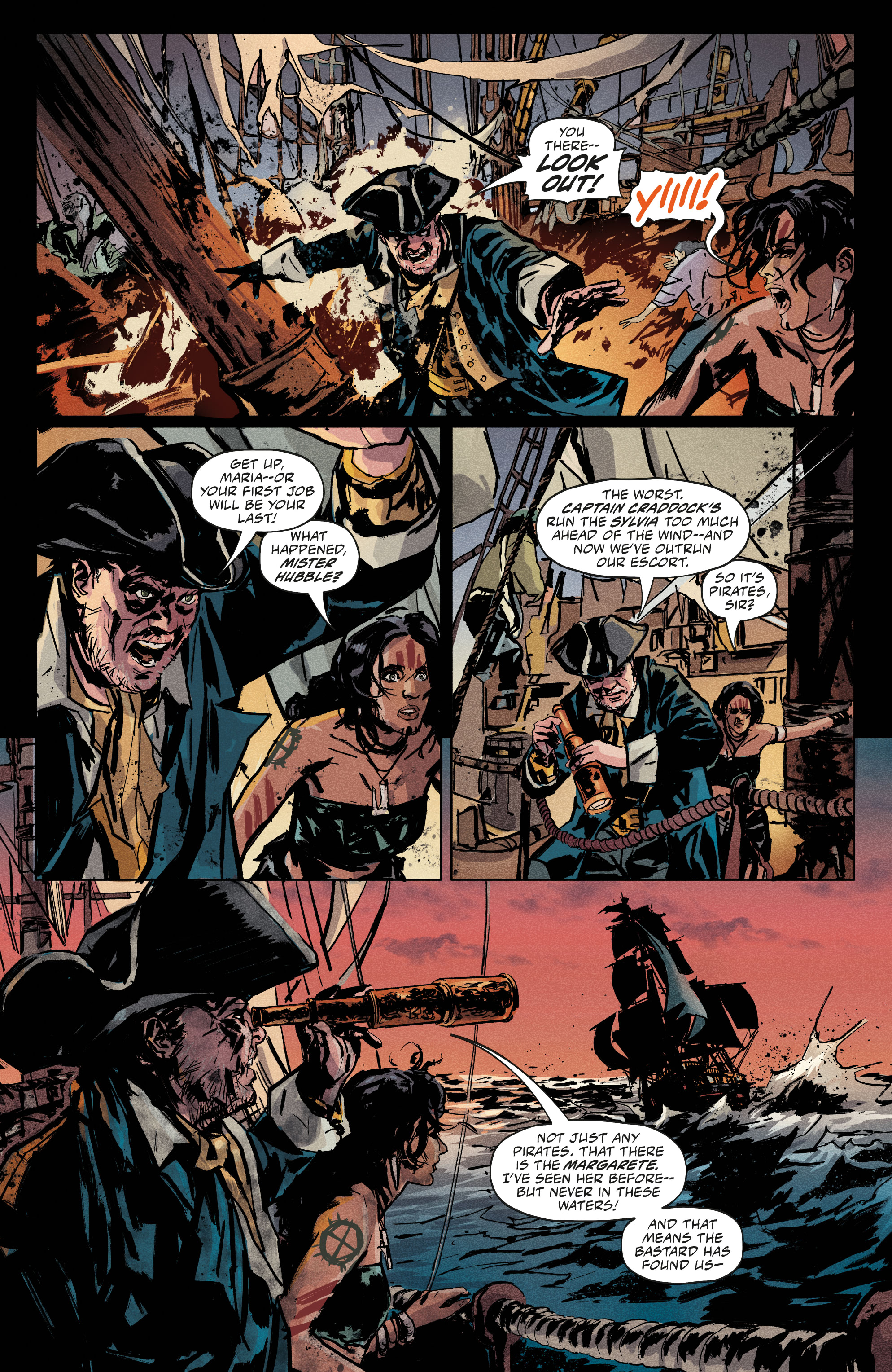 Read online Skull and Bones: Savage Storm comic -  Issue #1 - 4