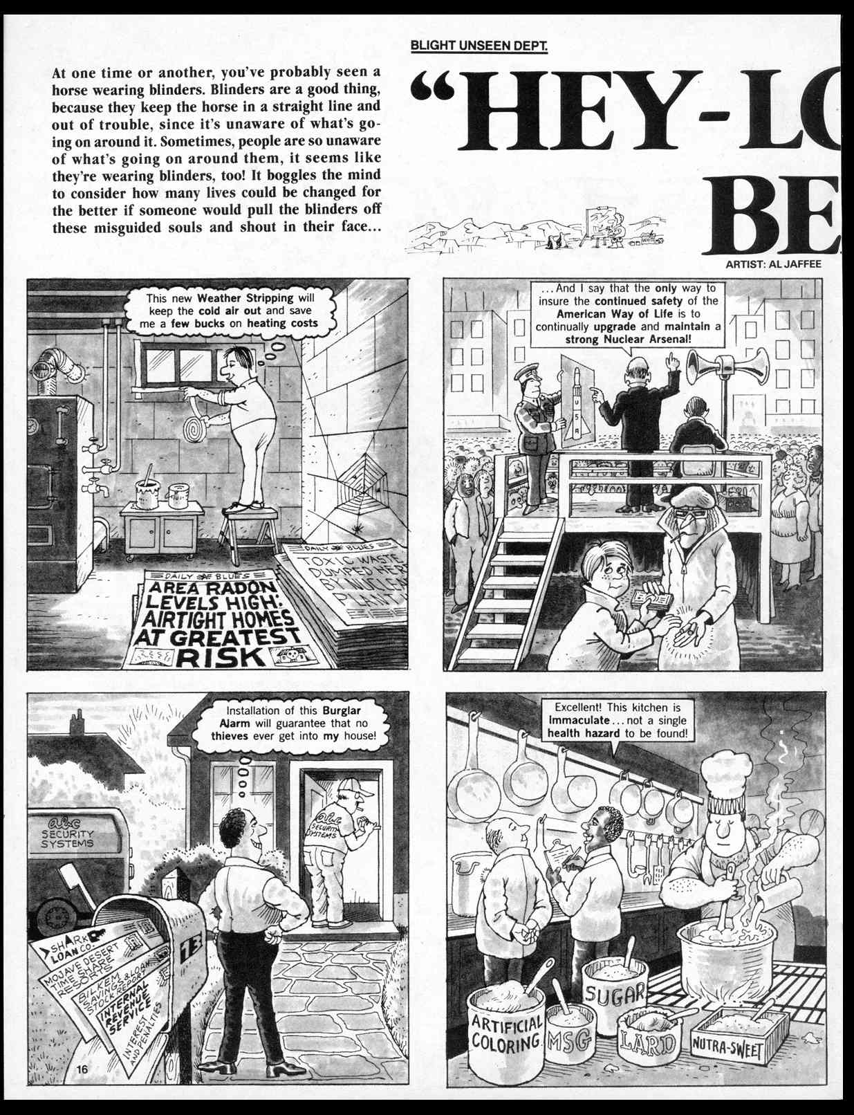 Read online MAD comic -  Issue #298 - 18