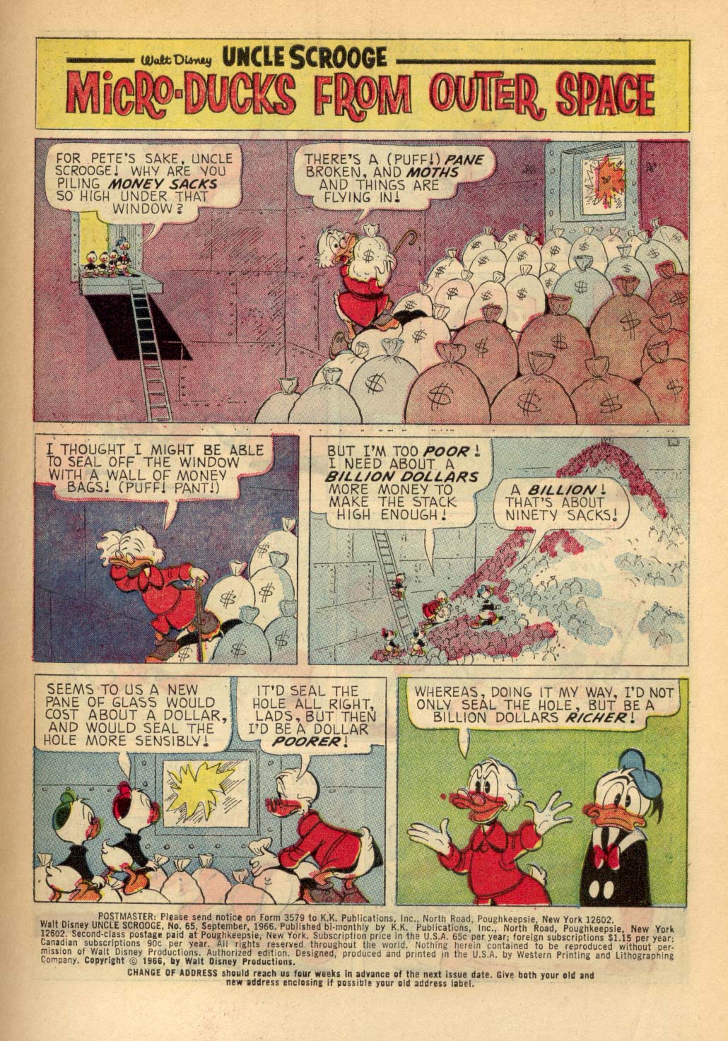 Read online Uncle Scrooge (1953) comic -  Issue #65 - 3