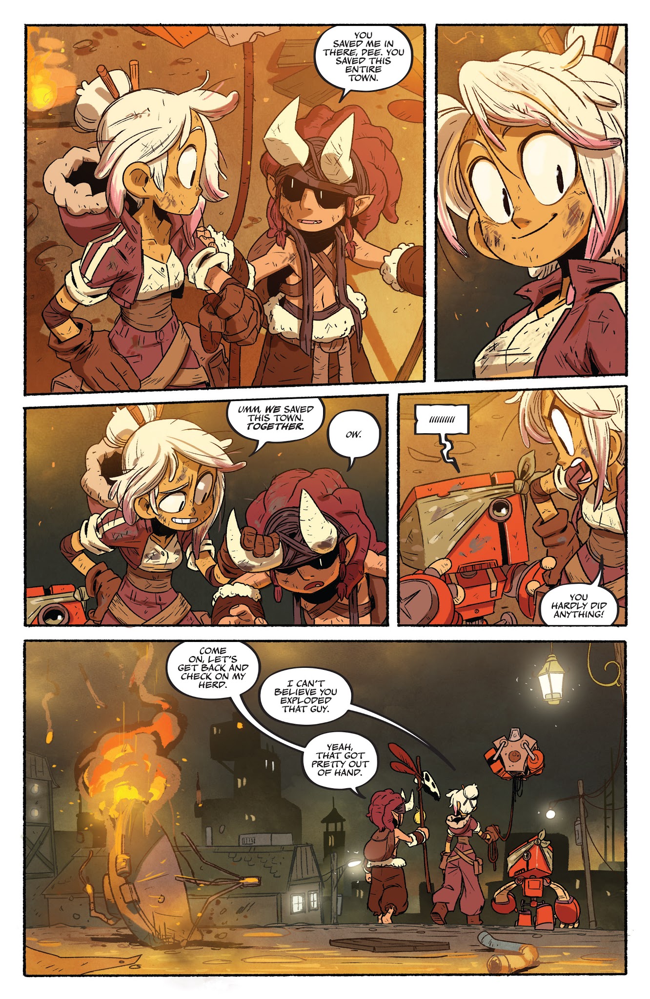 Read online Tyson Hesse's Diesel comic -  Issue #4 - 19