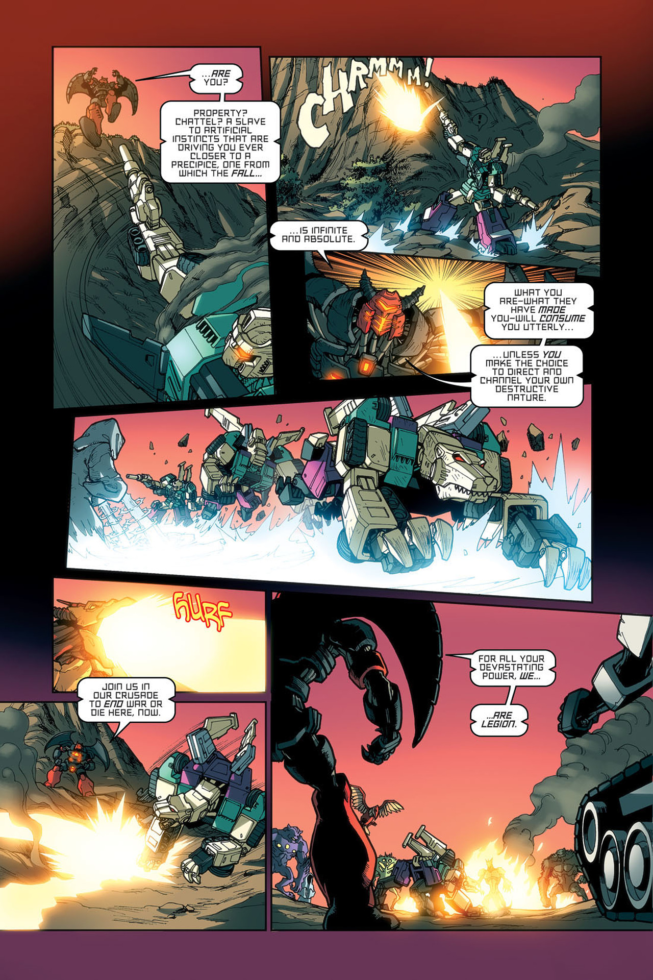 Read online The Transformers: Devastation comic -  Issue #5 - 20