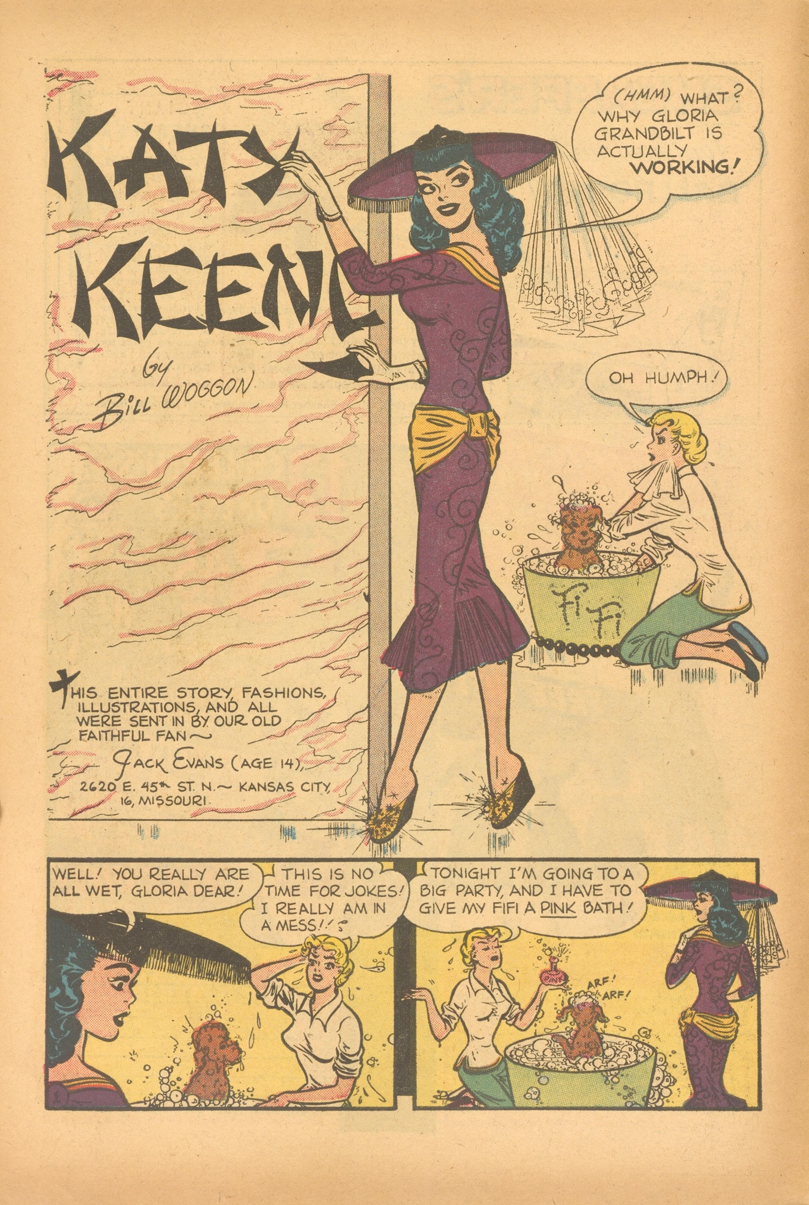 Read online Katy Keene (1949) comic -  Issue #34 - 10
