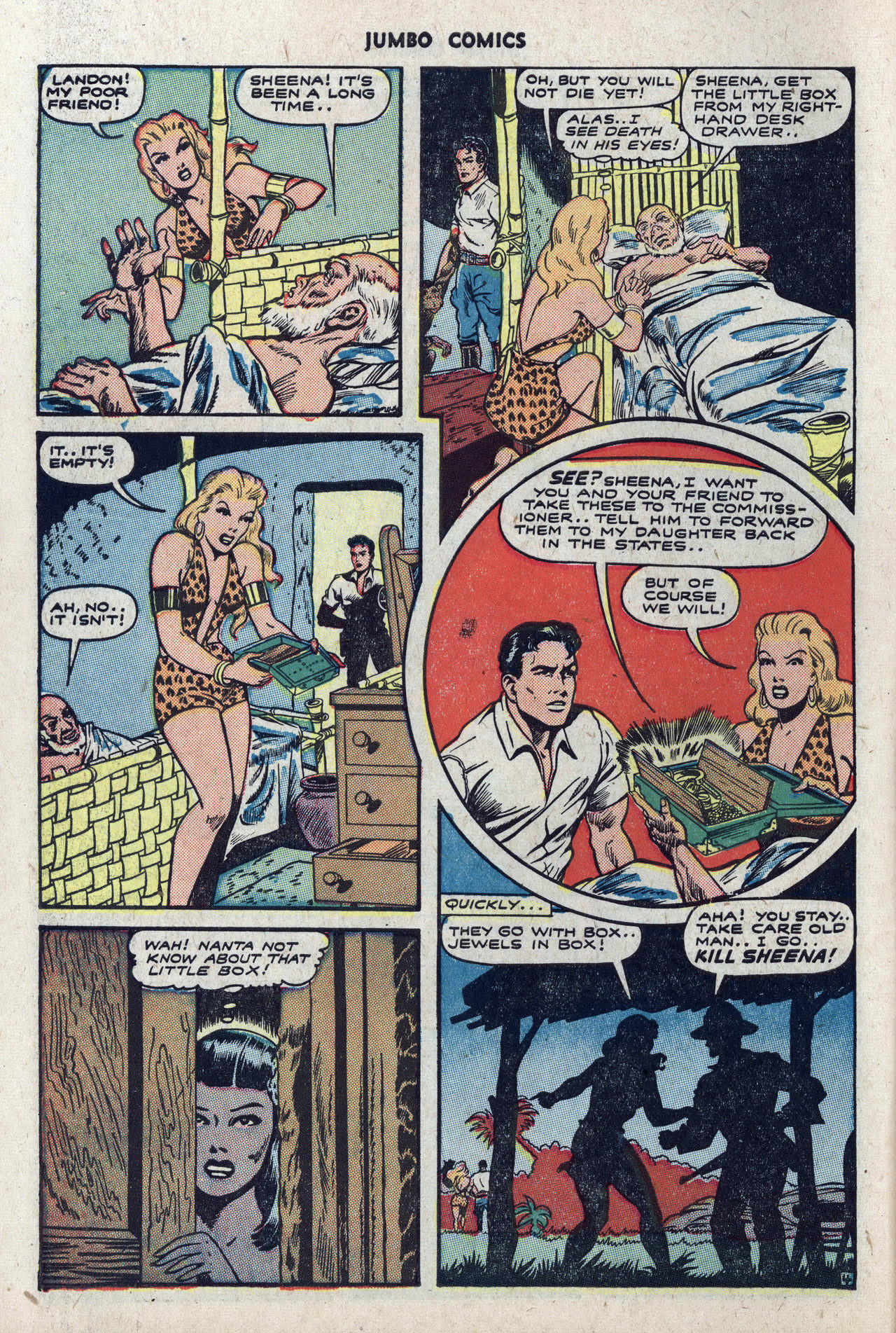 Read online Jumbo Comics comic -  Issue #69 - 6