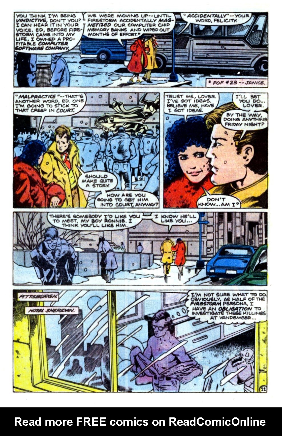 The Fury of Firestorm Issue #38 #42 - English 12