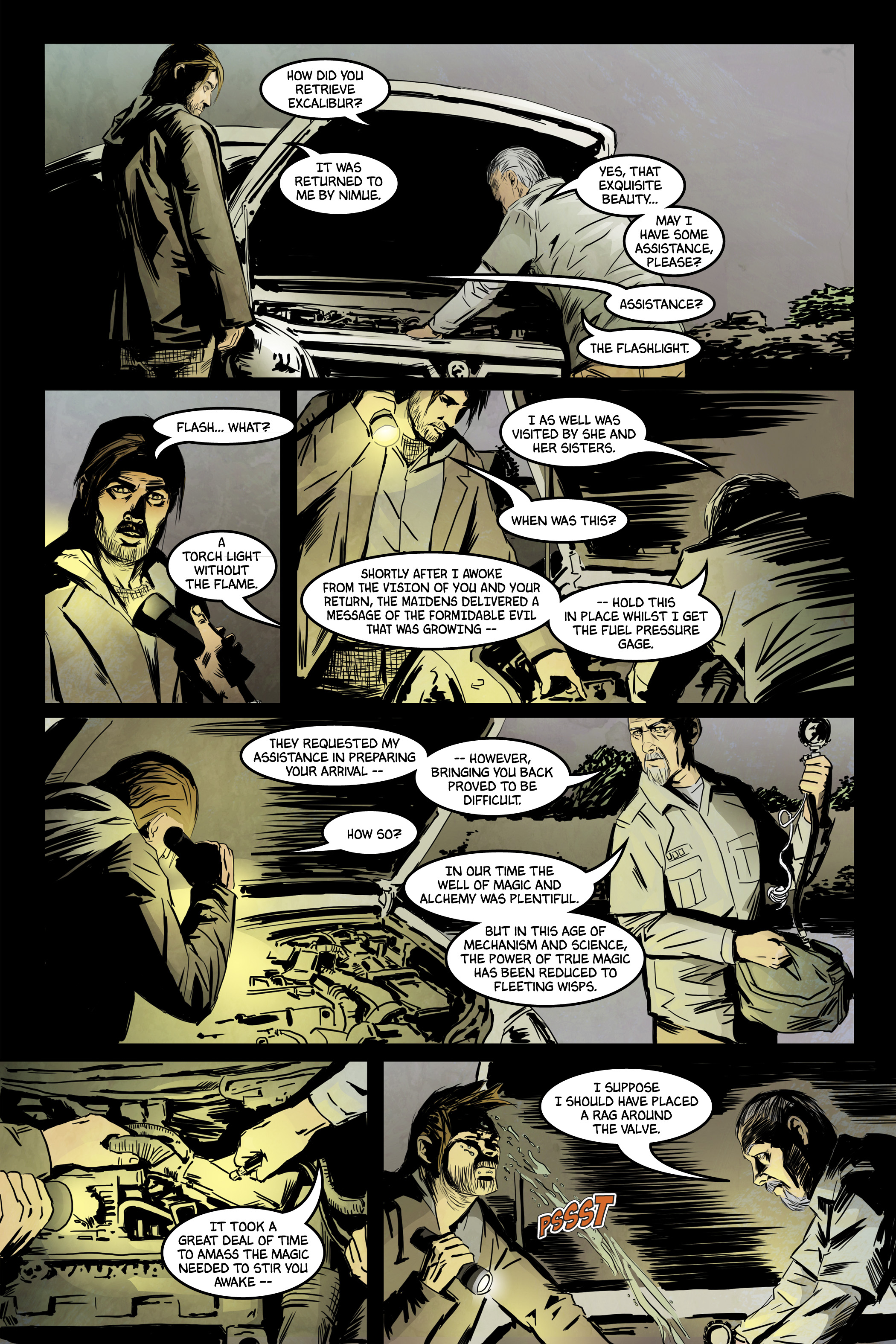 Read online Dead Future King comic -  Issue #2 - 5