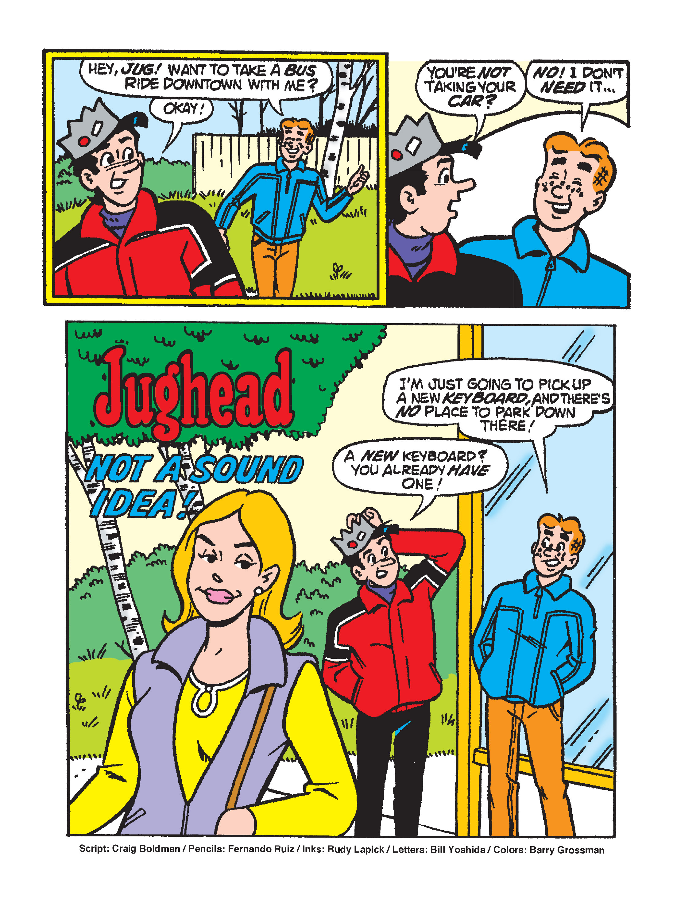 Read online Jughead's Double Digest Magazine comic -  Issue #199 - 139