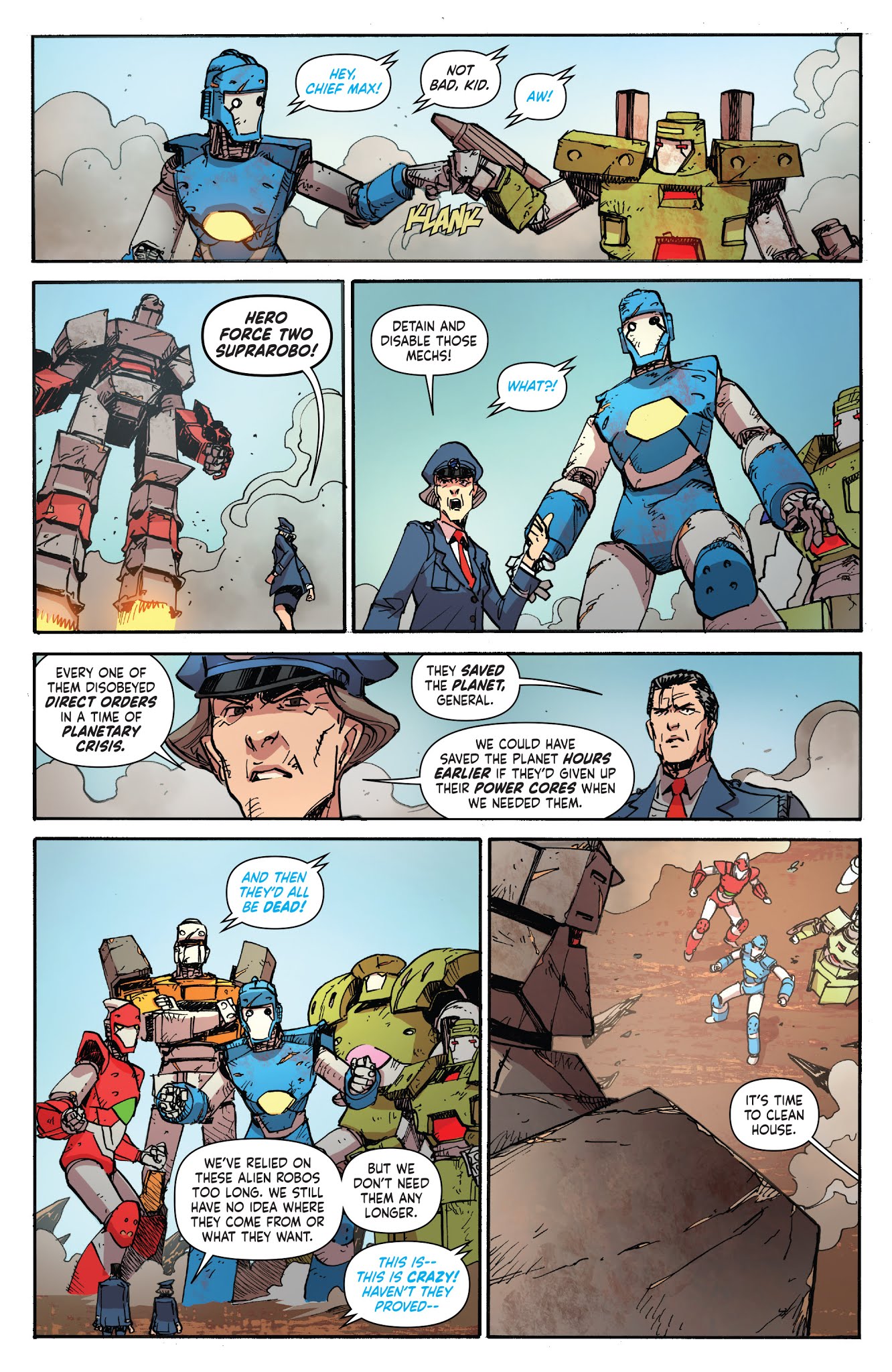 Read online Mech Cadet Yu comic -  Issue #12 - 19