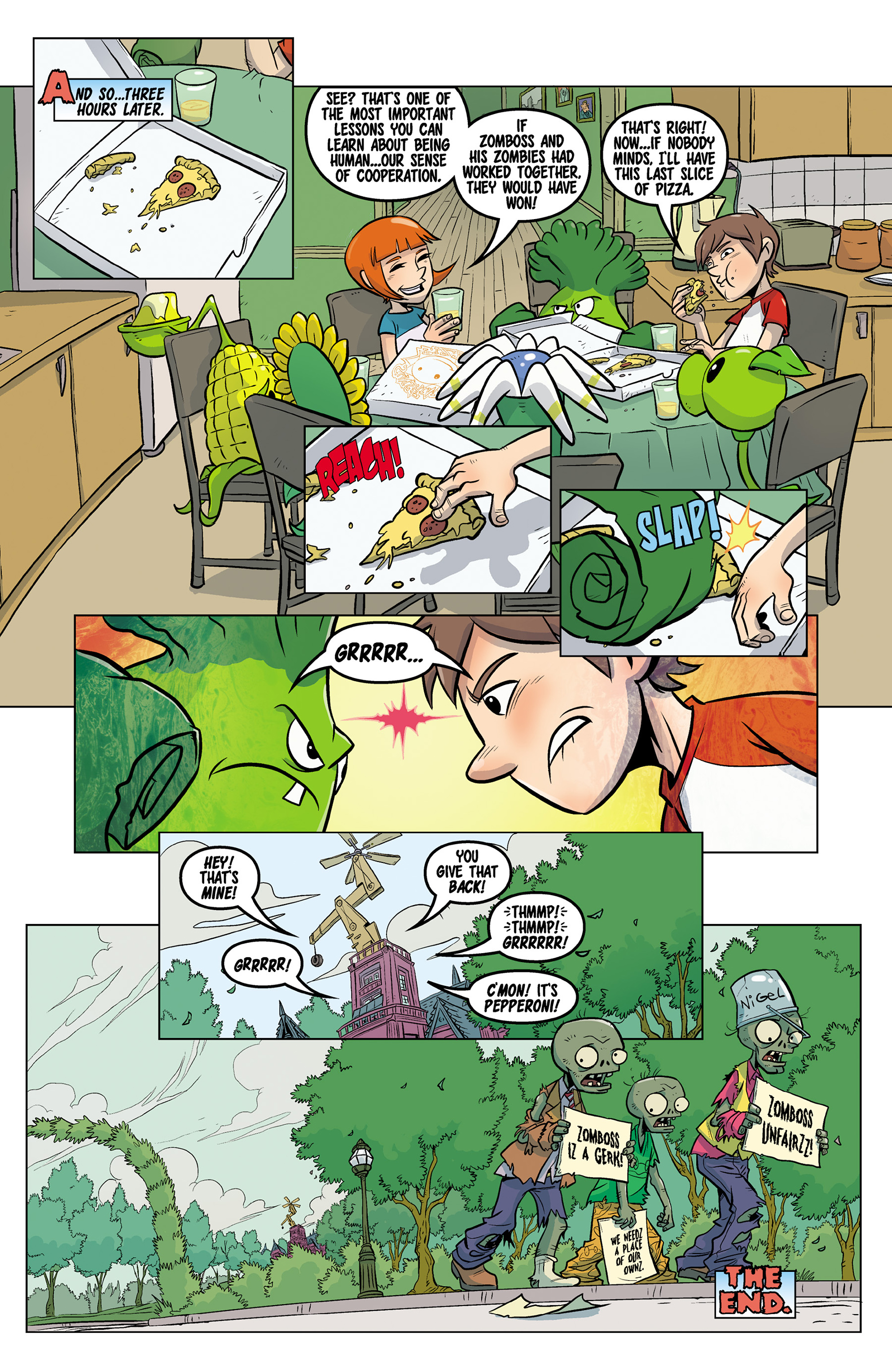 Read online Plants vs. Zombies: Grown Sweet Home comic -  Issue #6 - 22