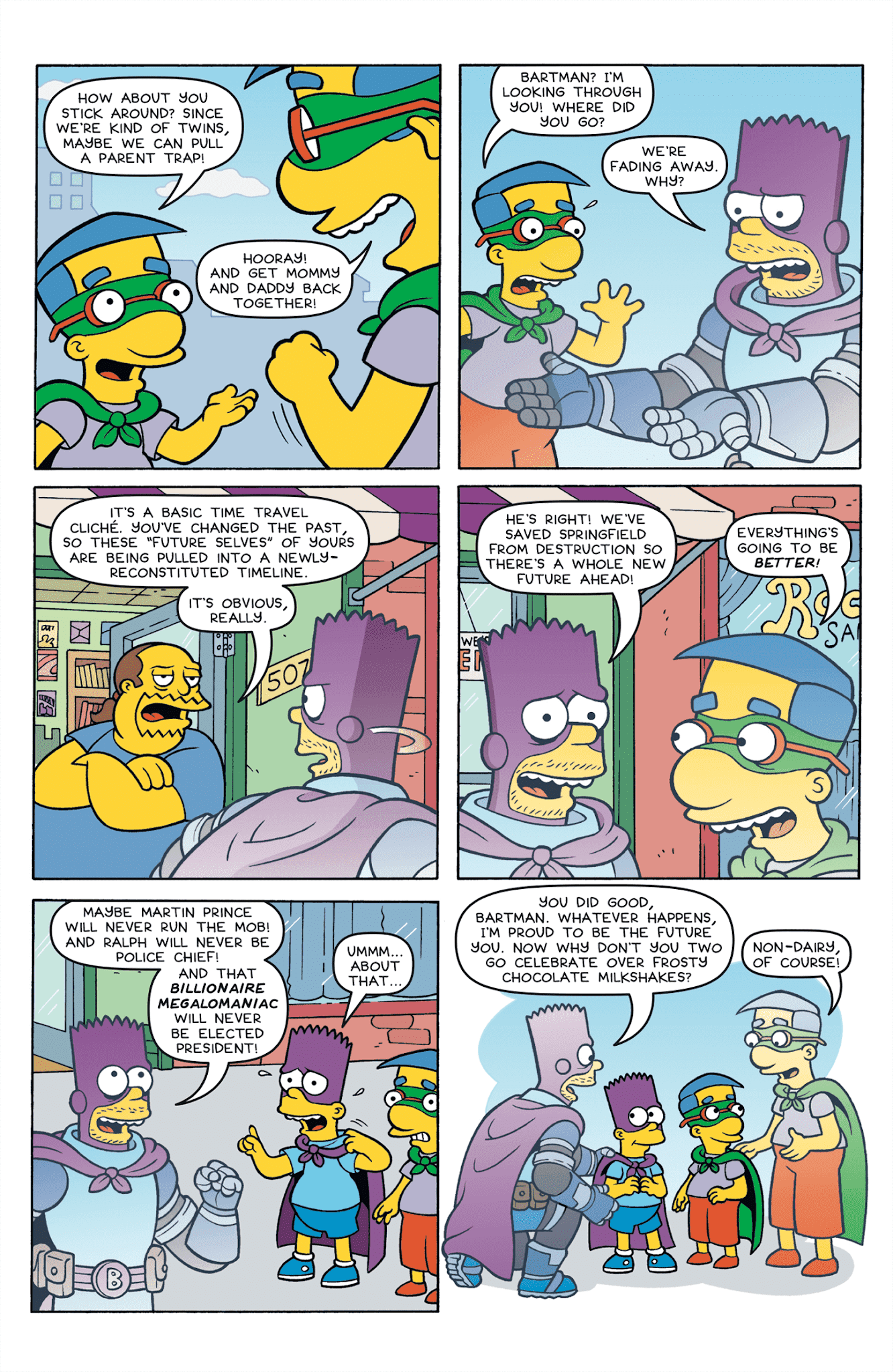 Read online Simpsons One-Shot Wonders: Bartman Spectacularly Super Secret Saga comic -  Issue #3 - 19
