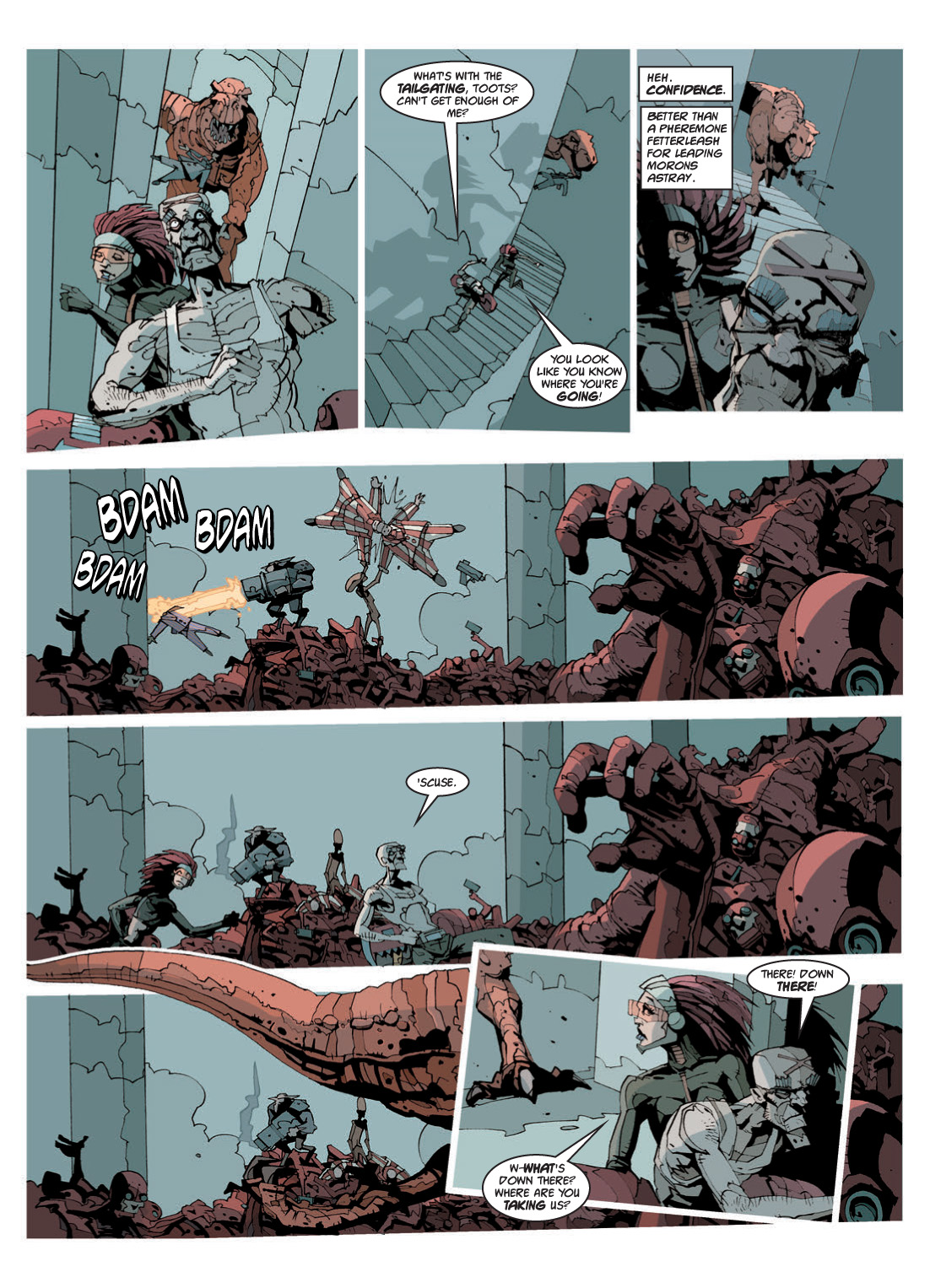 Read online Judge Dredd Megazine (Vol. 5) comic -  Issue #353 - 106