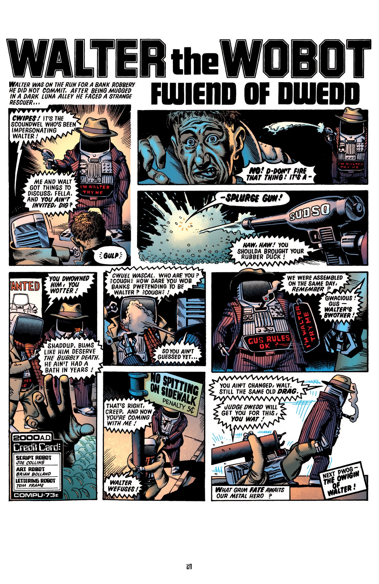 Read online Free Comic Book Day 2013: Judge Dredd Classics comic -  Issue # Full - 20