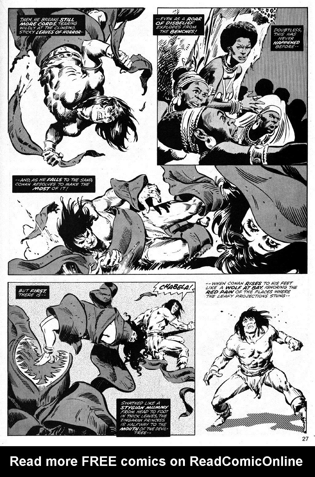 Read online The Savage Sword Of Conan comic -  Issue #42 - 27