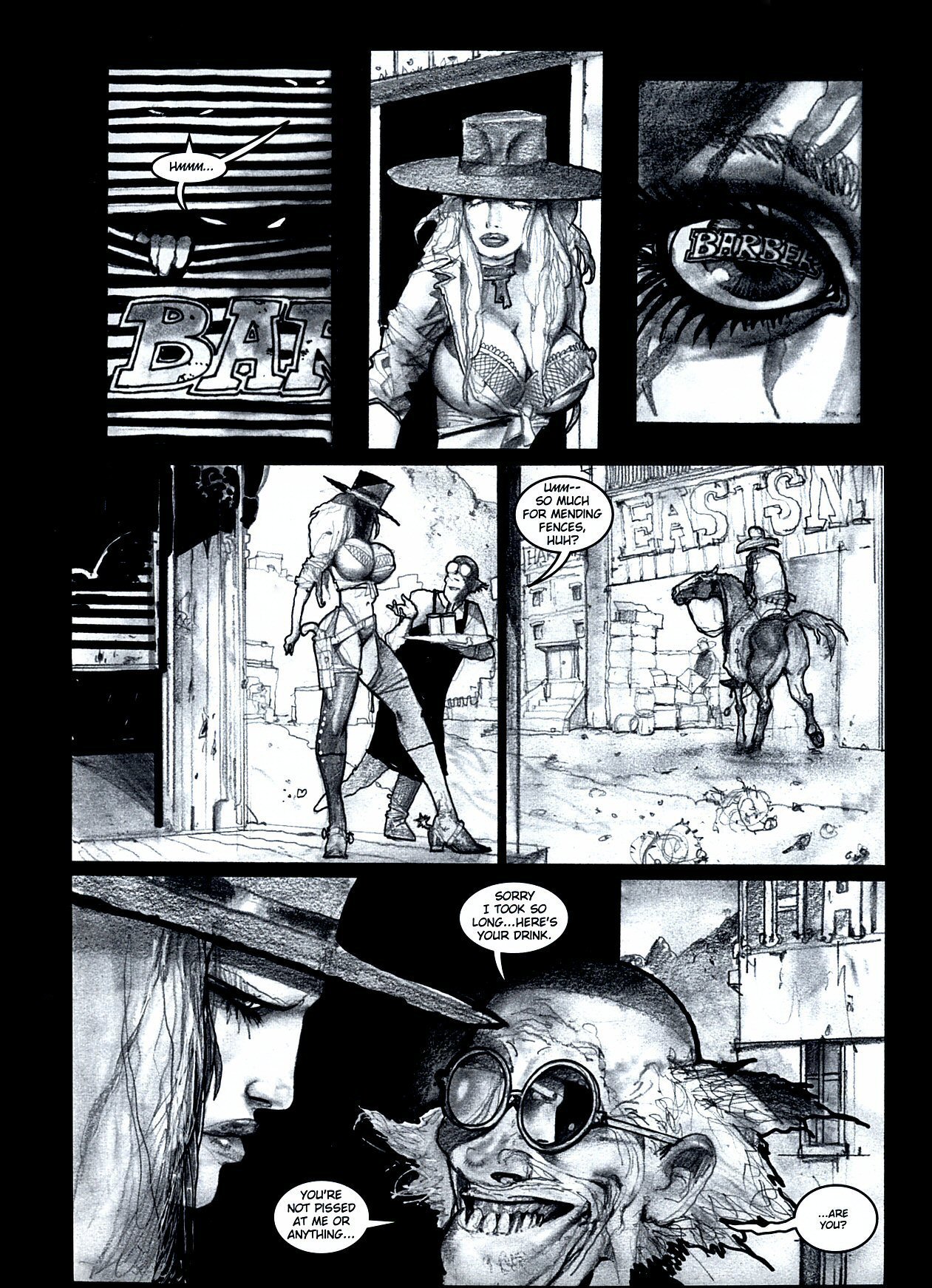 Read online Fistful of Blood (2002) comic -  Issue # TPB - 25