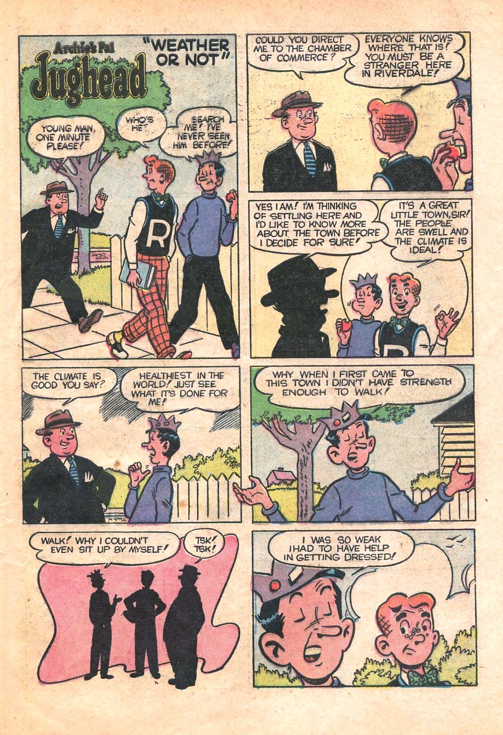 Read online Archie's Joke Book Magazine comic -  Issue #17 - 27