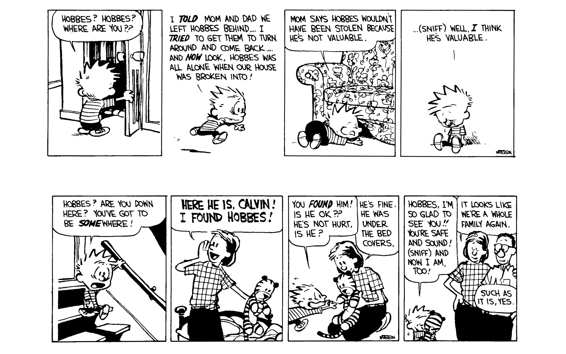 Read online Calvin and Hobbes comic -  Issue #5 - 92