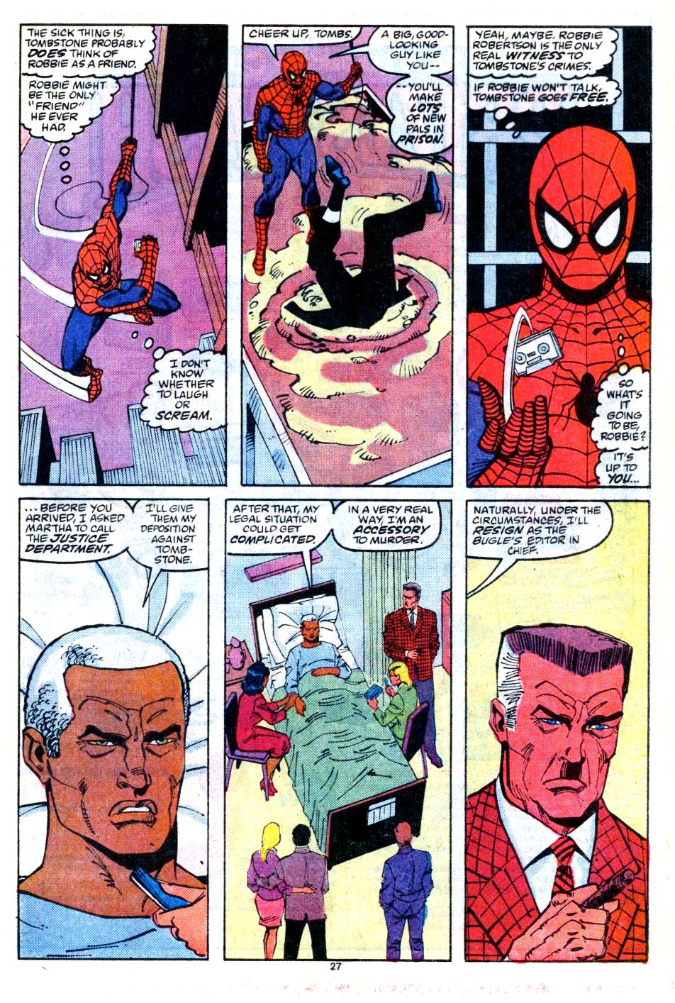 Read online The Spectacular Spider-Man (1976) comic -  Issue #142 - 21