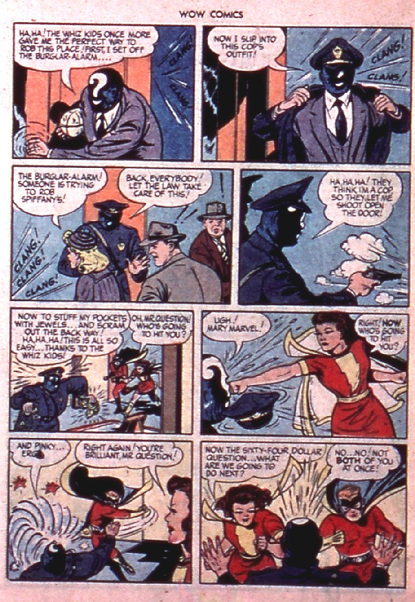 Read online Wow Comics comic -  Issue #28 - 10