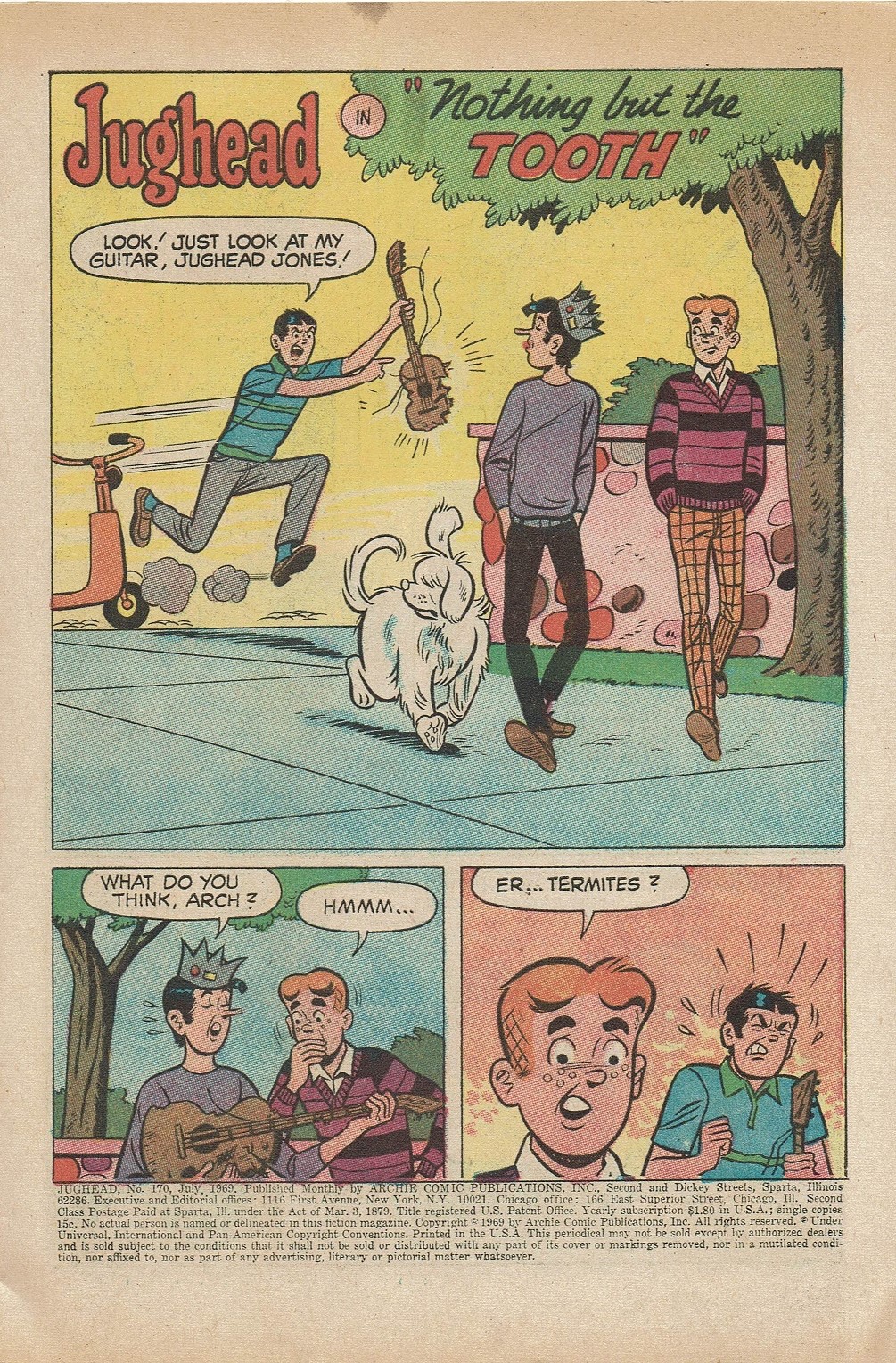 Read online Jughead (1965) comic -  Issue #170 - 3